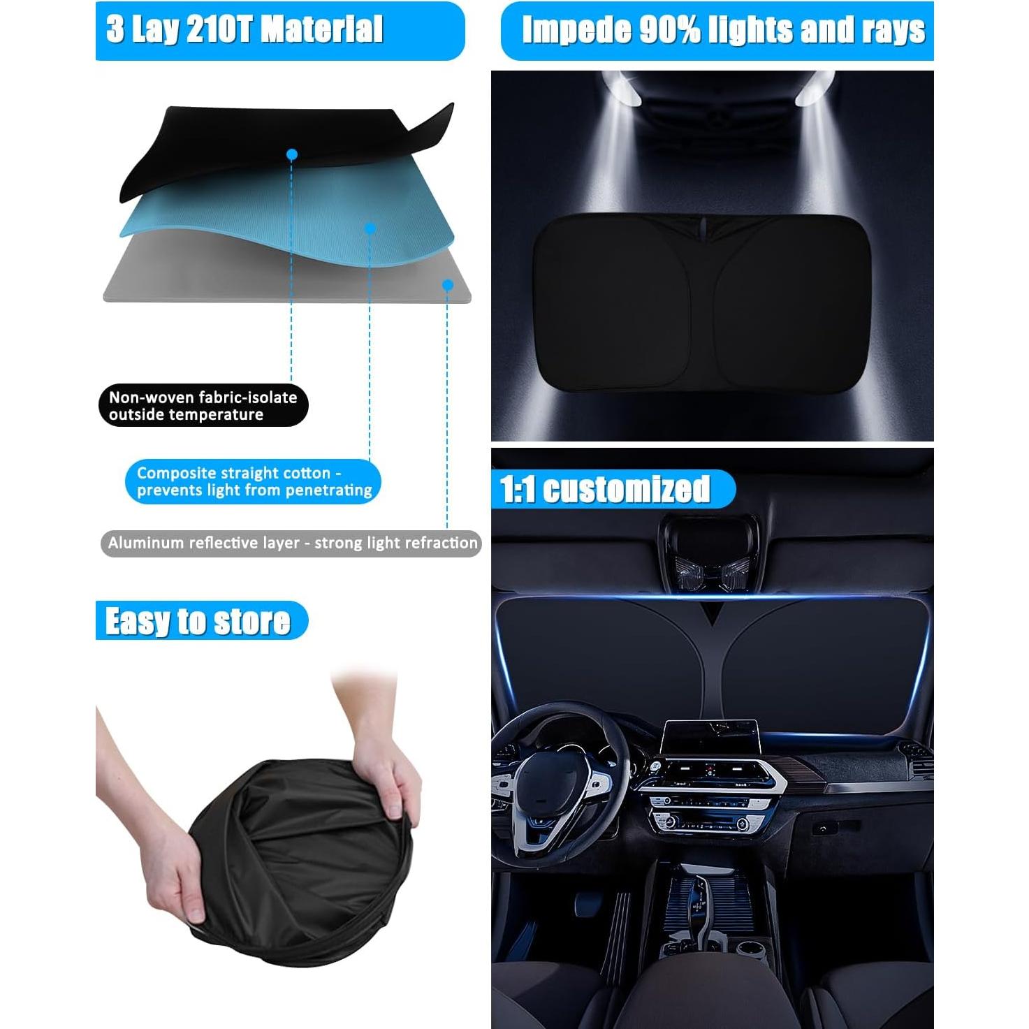 Protector Solar para Parabrisas Bestview Ford F-150 2015-2020