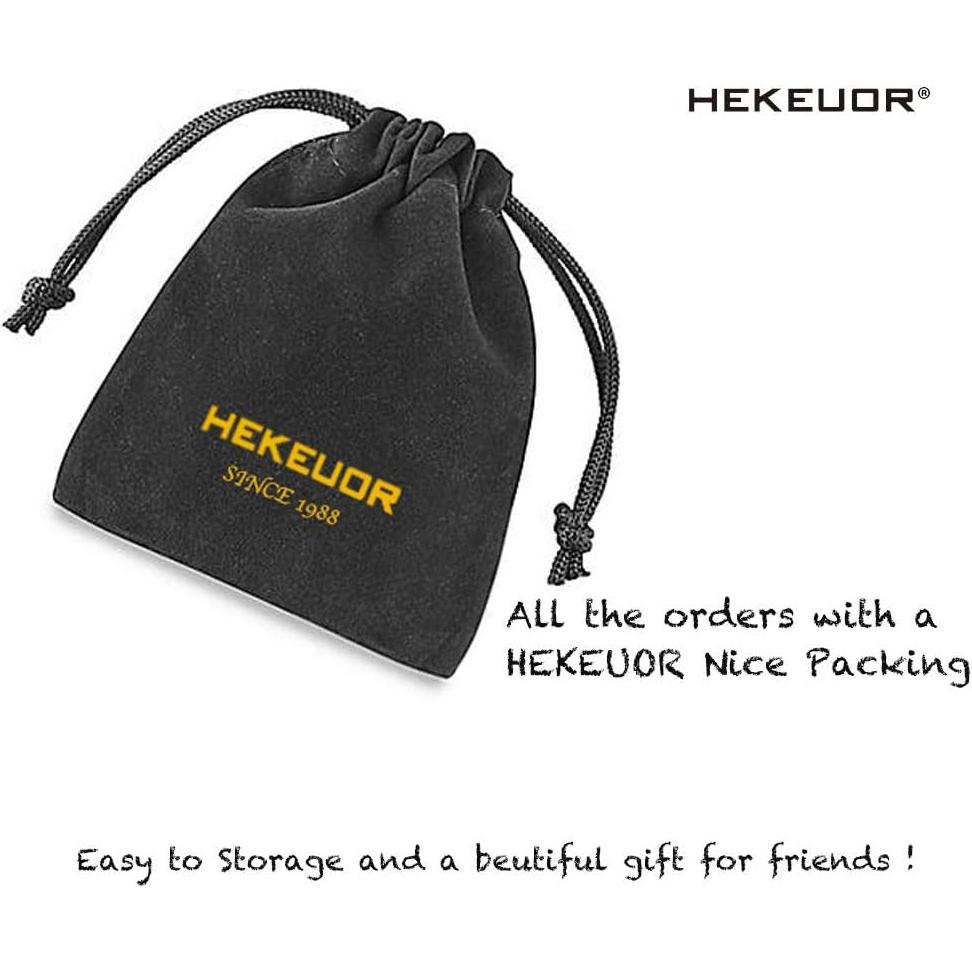 Kit de Estiramiento de Orejas HEKEUOR 11mm Acero Inoxidable