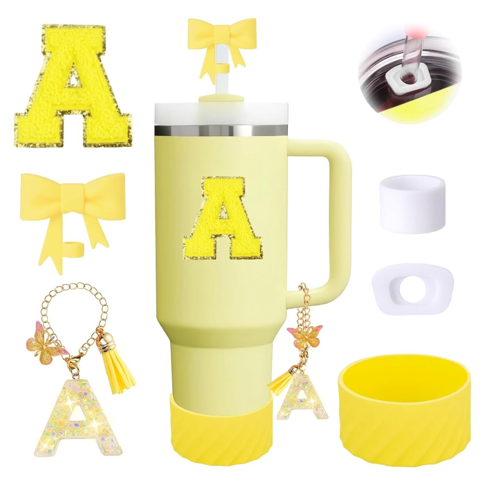 Conjunto de Accesorios Amarillos para Taza Stanley MOTEERLLU