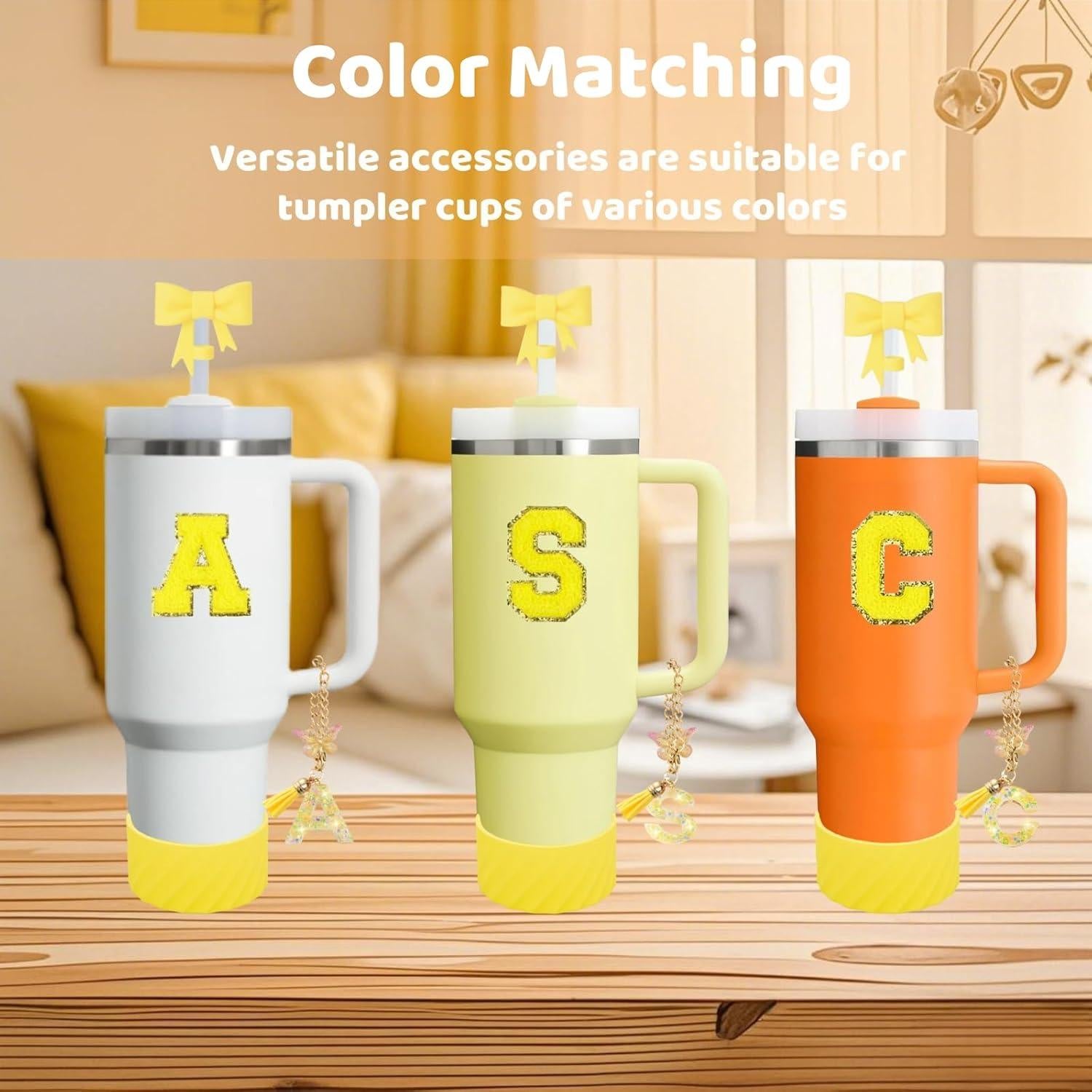 Conjunto de Accesorios Amarillos para Taza Stanley MOTEERLLU