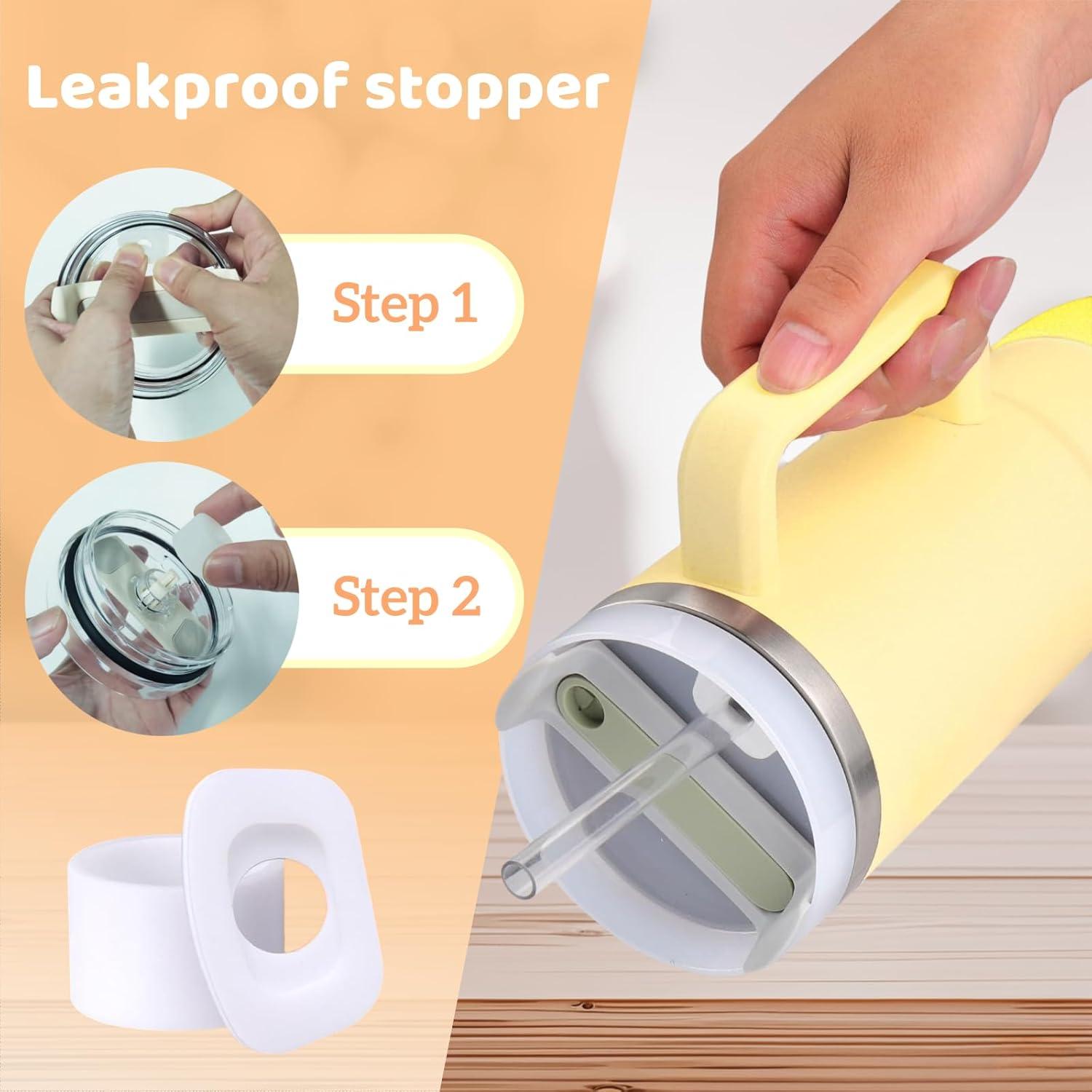 Conjunto de Accesorios Amarillos para Taza Stanley MOTEERLLU