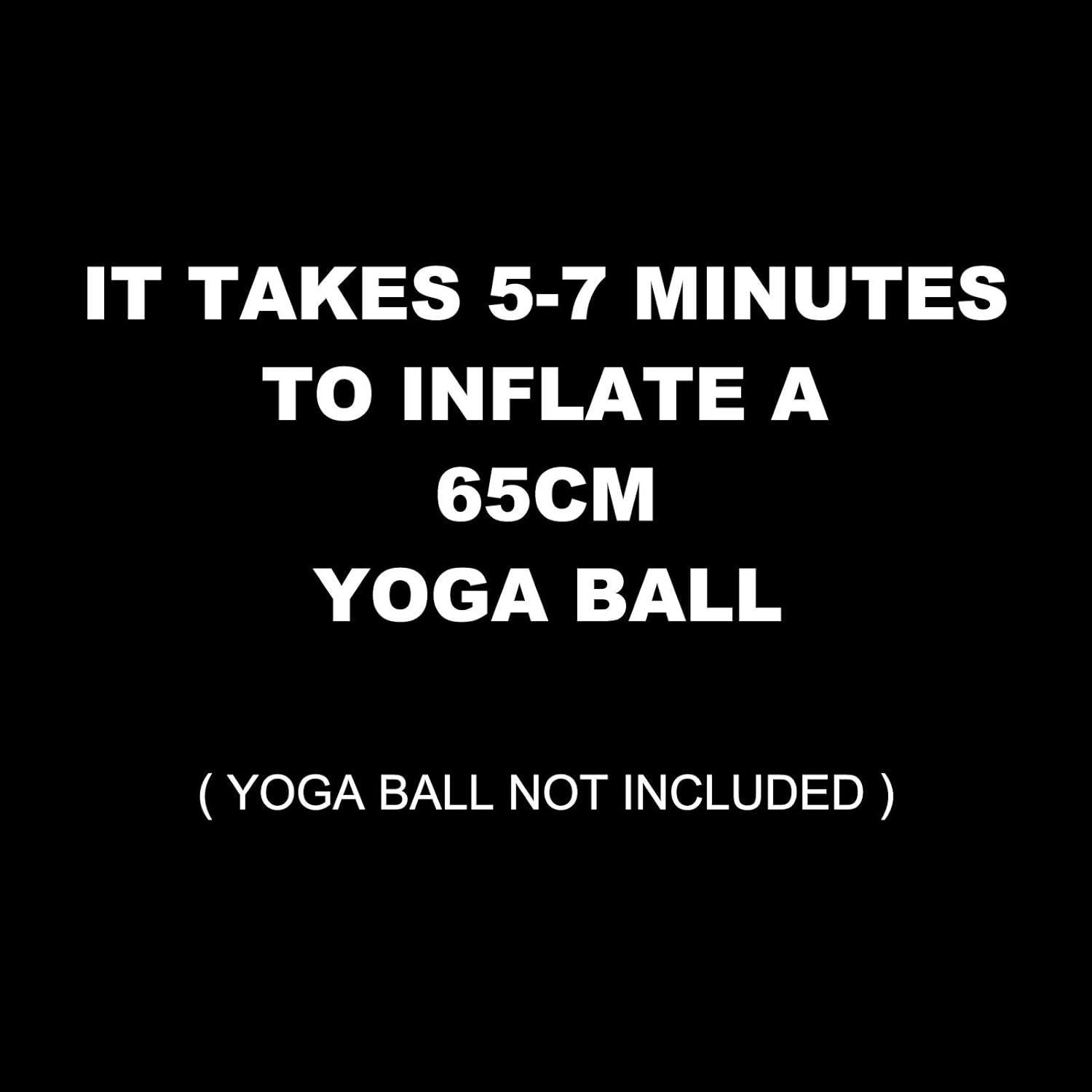 Bomba Manual YOGIVO para Pelotas de Ejercicio y Yoga