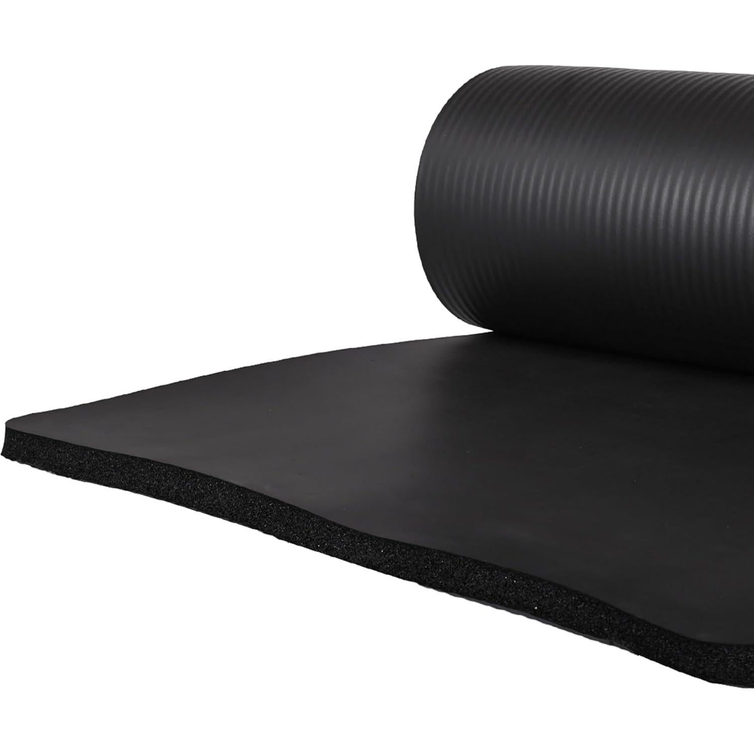 Esteras de Yoga BalanceFrom 180x60 cm con Almohadilla para Rodillas