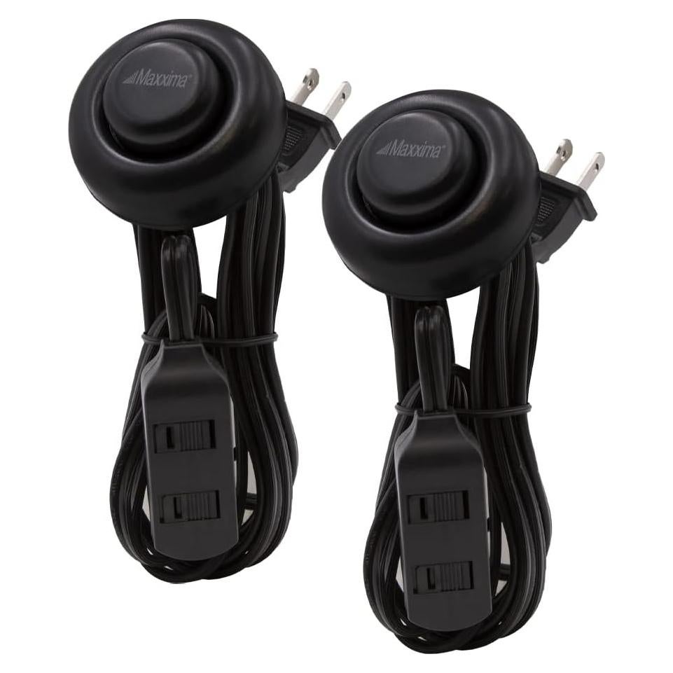 Cable de Extensión Maxxima 2.74m 3 Salidas con Interruptor de Pie