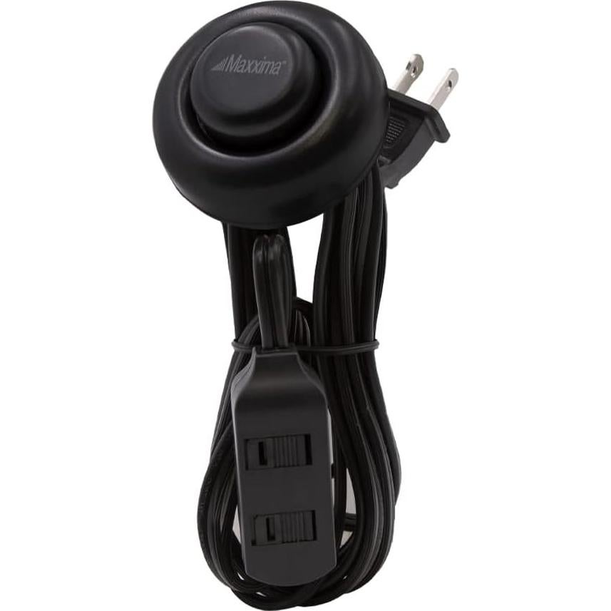 Cable de Extensión Maxxima 2.74m 3 Salidas con Interruptor de Pie