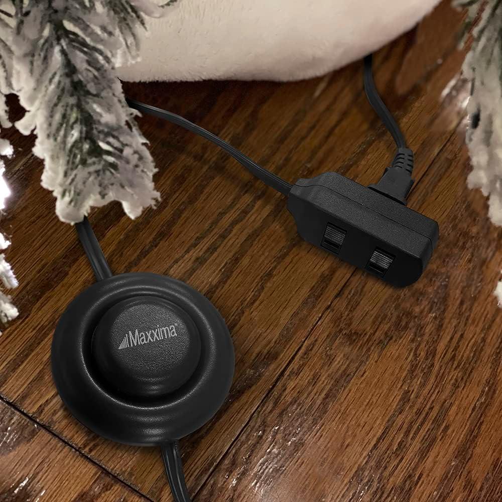 Cable de Extensión Maxxima 2.74m 3 Salidas con Interruptor de Pie