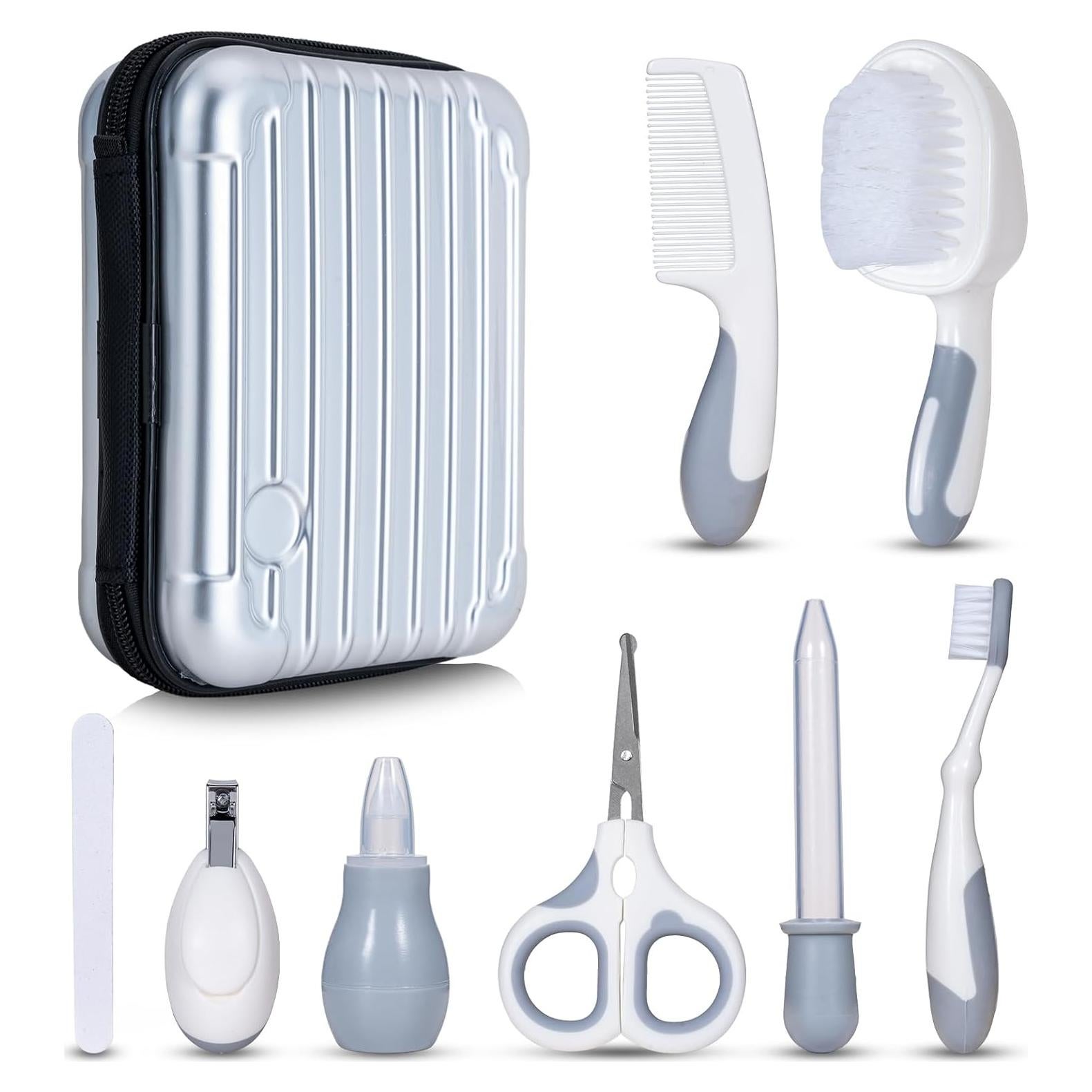 Kit de Cuidado y Aseo para Bebés Little Angel Gris