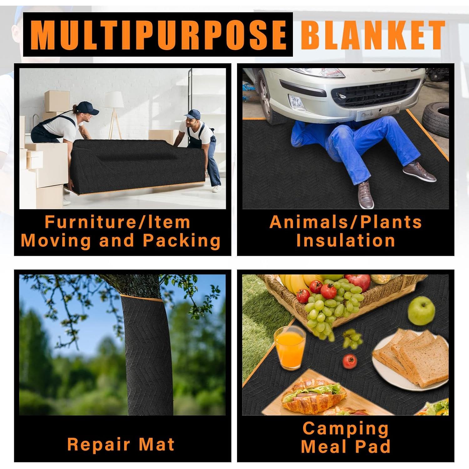 Manteles de Mudanza Aliceset 2 Pcs 203x366 cm Negros