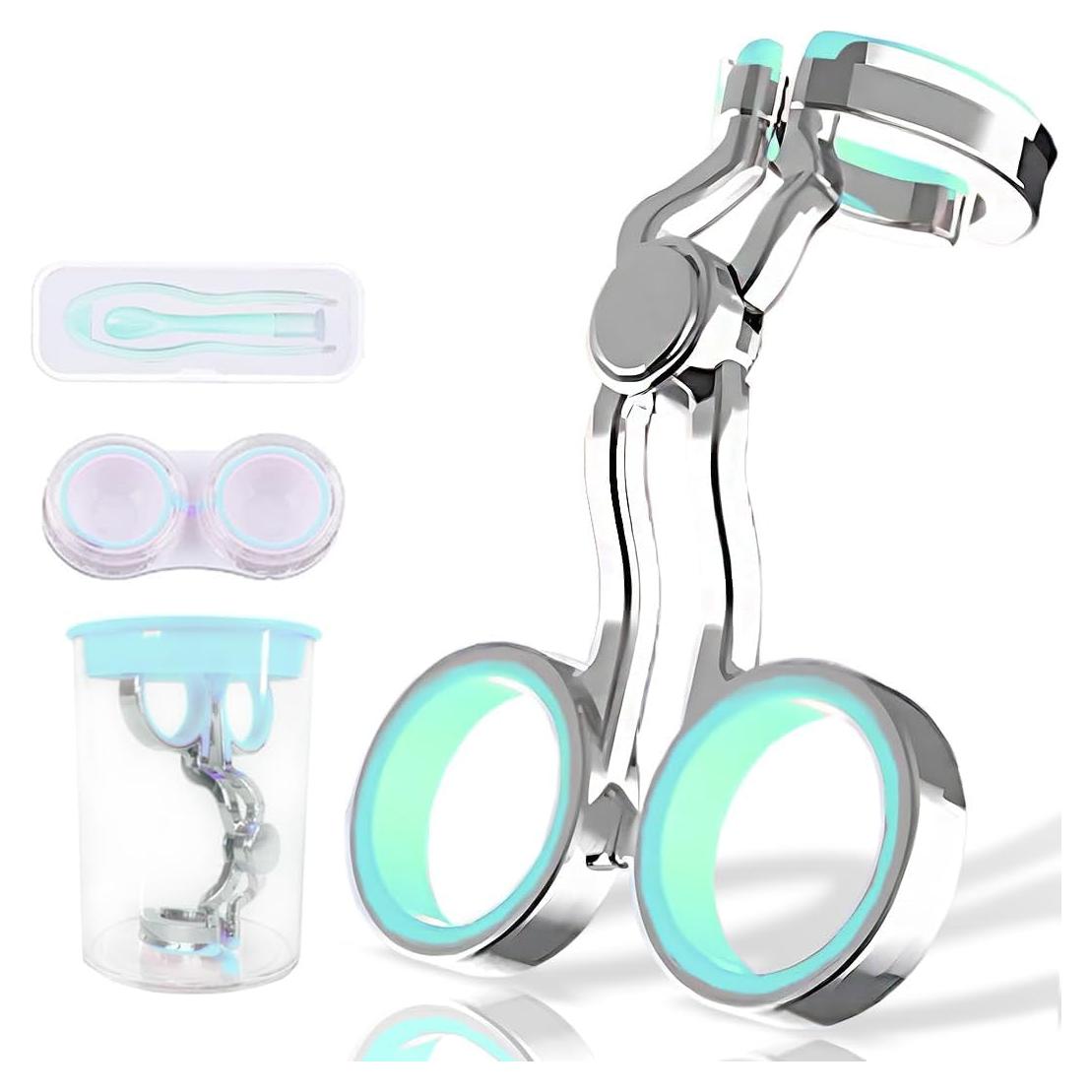 Ayuda para Lentes de Contacto iGeyzoe Verde - Kit de Viaje