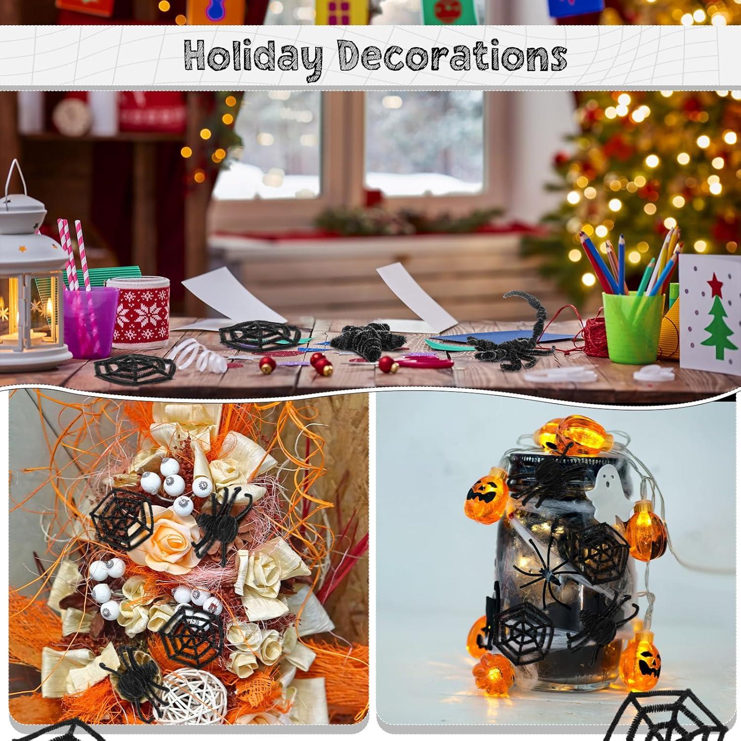 Limpiadores de Tubos Extra Largos RoundFunny 200 Pcs 61 cm Negros