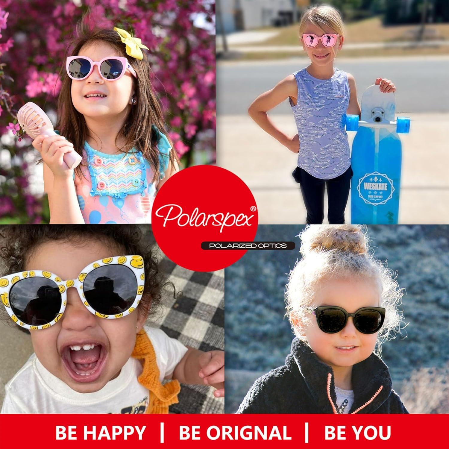 Gafas de sol Polarpex para niñas 2-8 años - Ojo de gato polarizadas