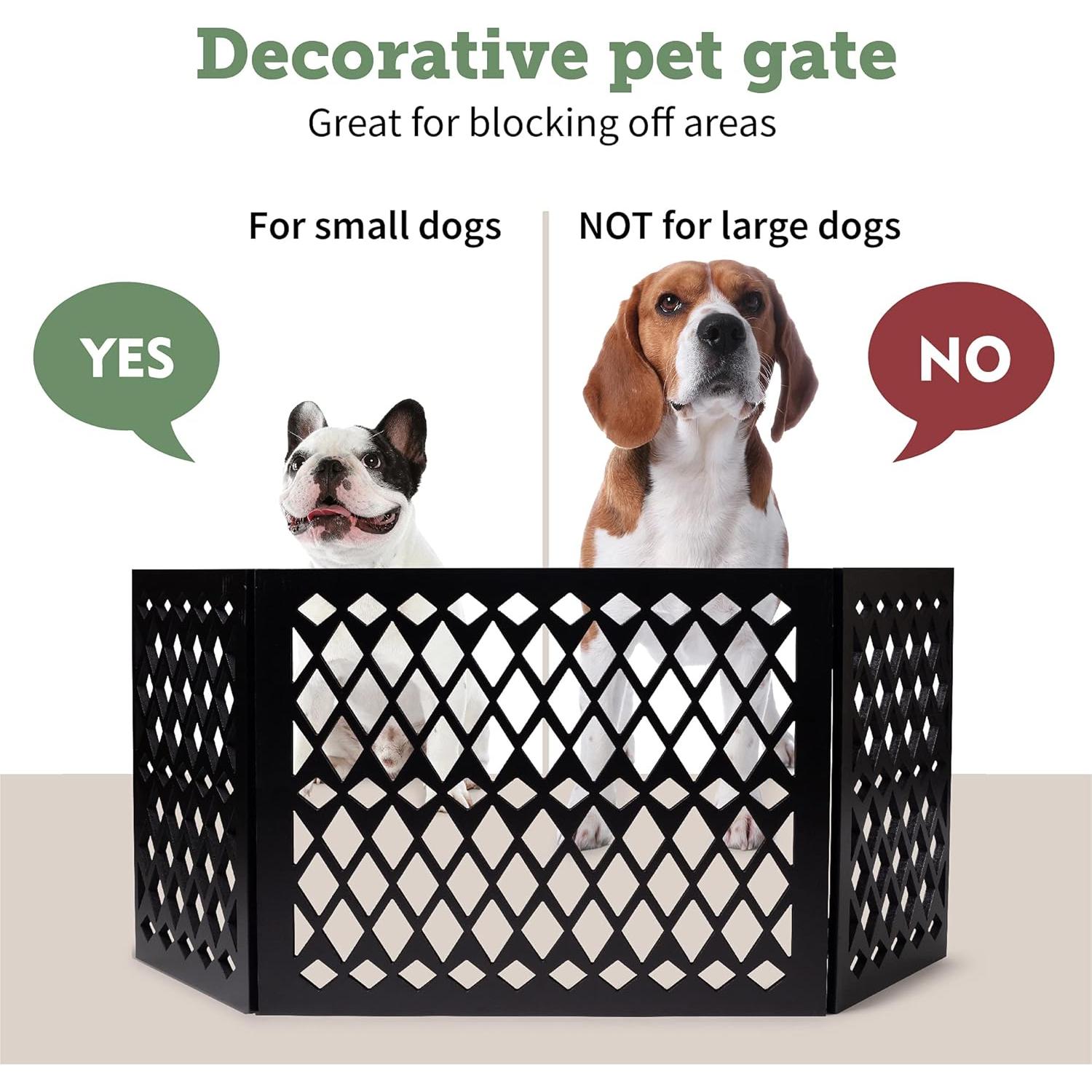 Puerta para Mascotas Plegable Hoovy 119.38x47.63 cm