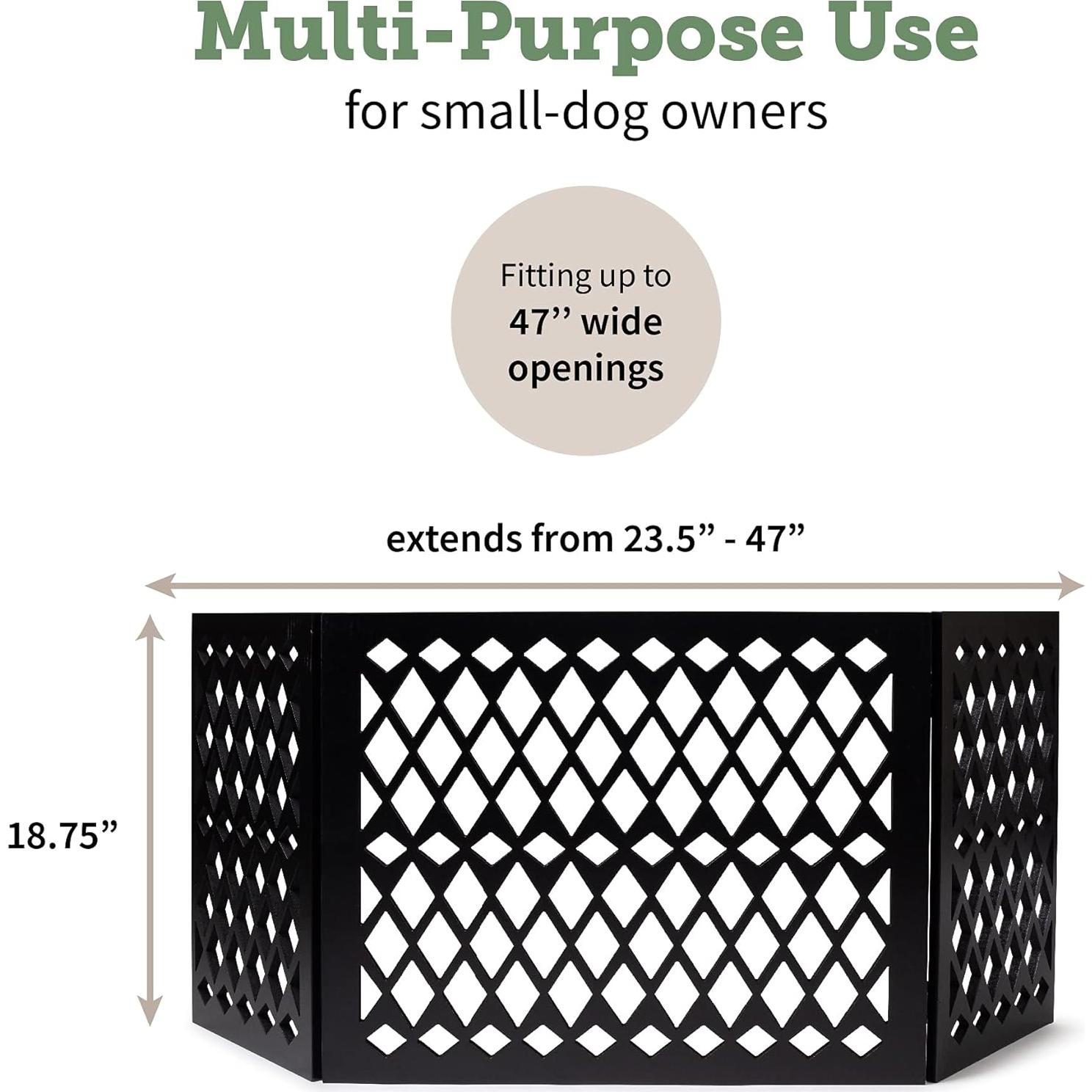 Puerta para Mascotas Plegable Hoovy 119.38x47.63 cm