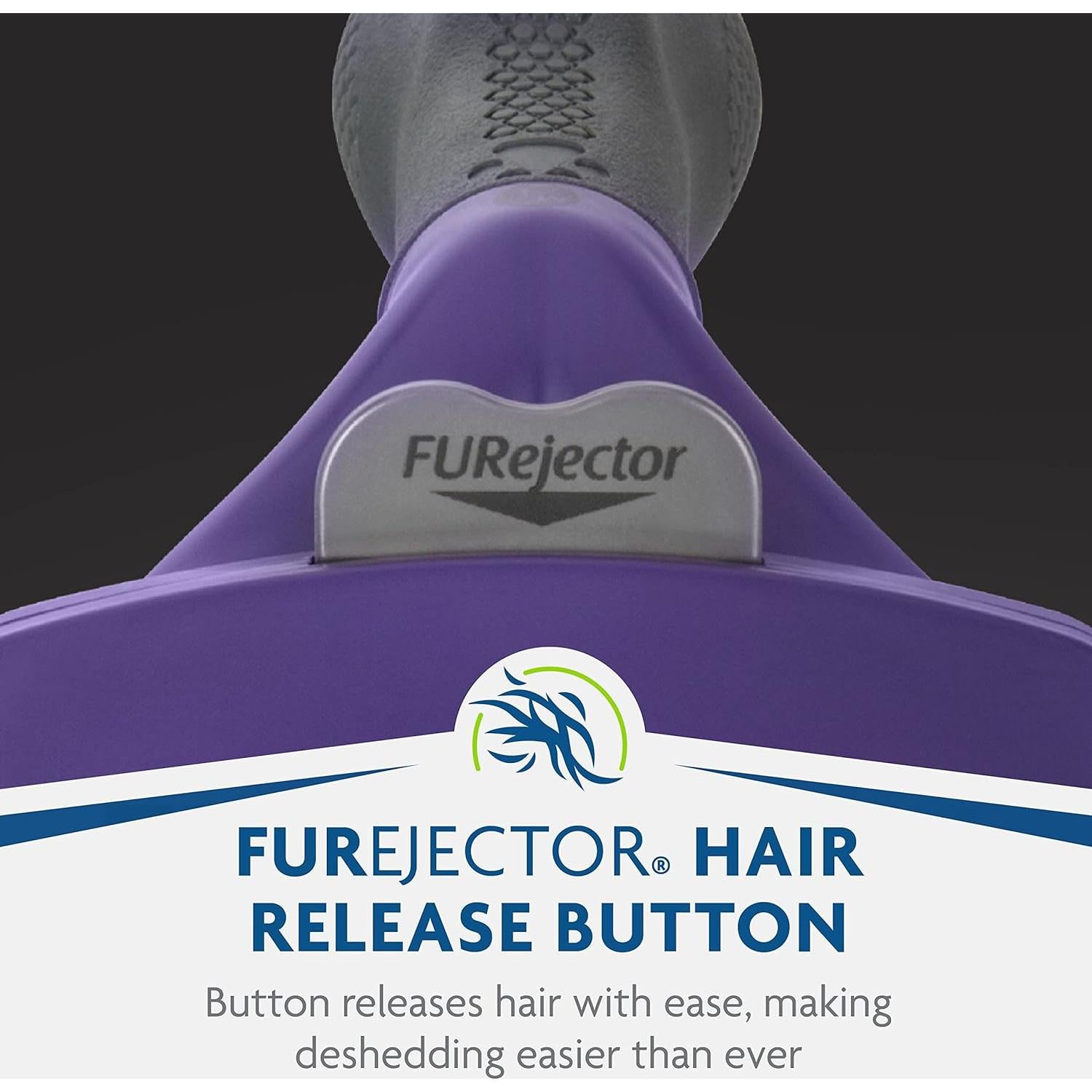 FURminator Herramienta de Deshedding para Gatos Grandes Pelo Largo