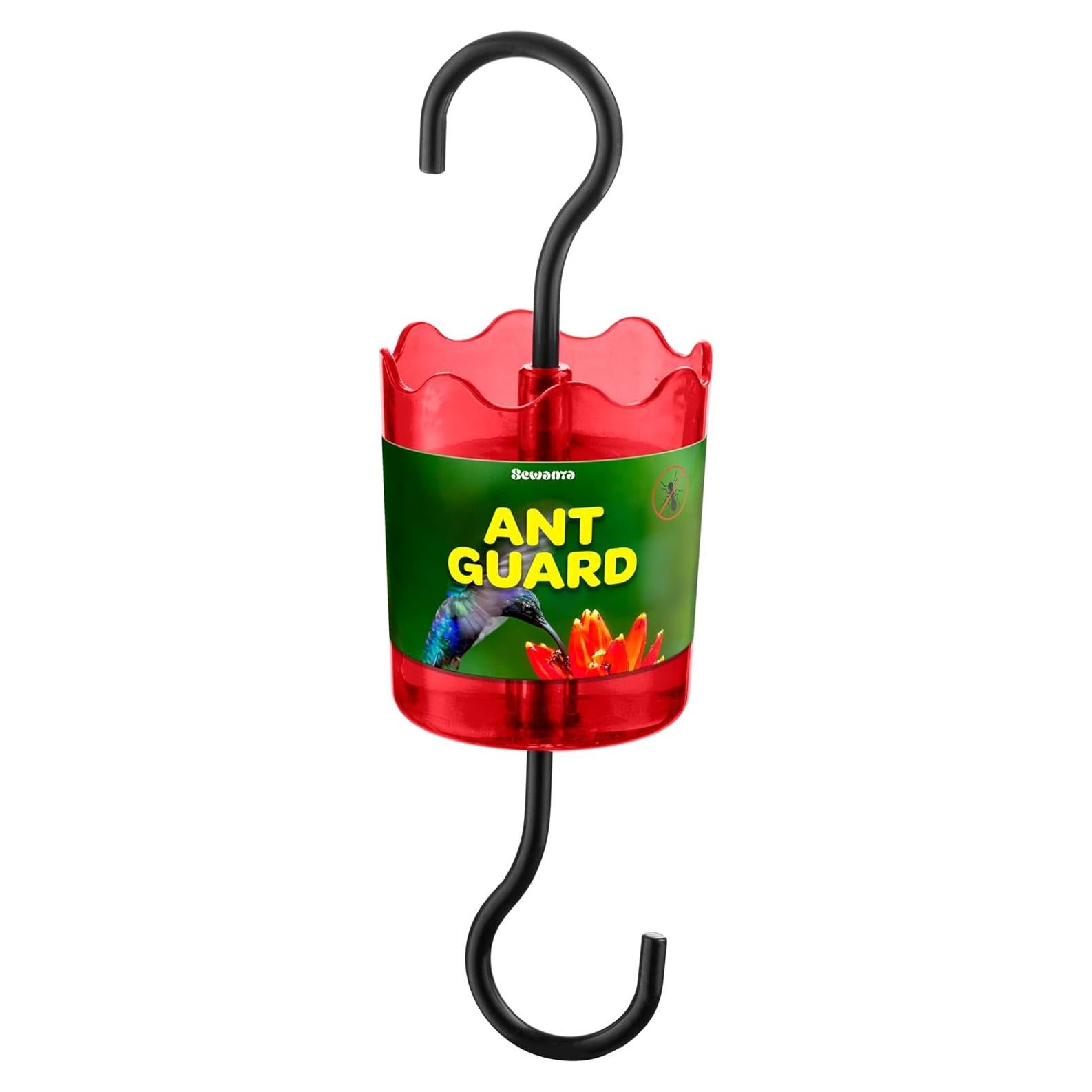 Guarda Hormigas SEWANTA para Alimentador de Colibríes Rojo