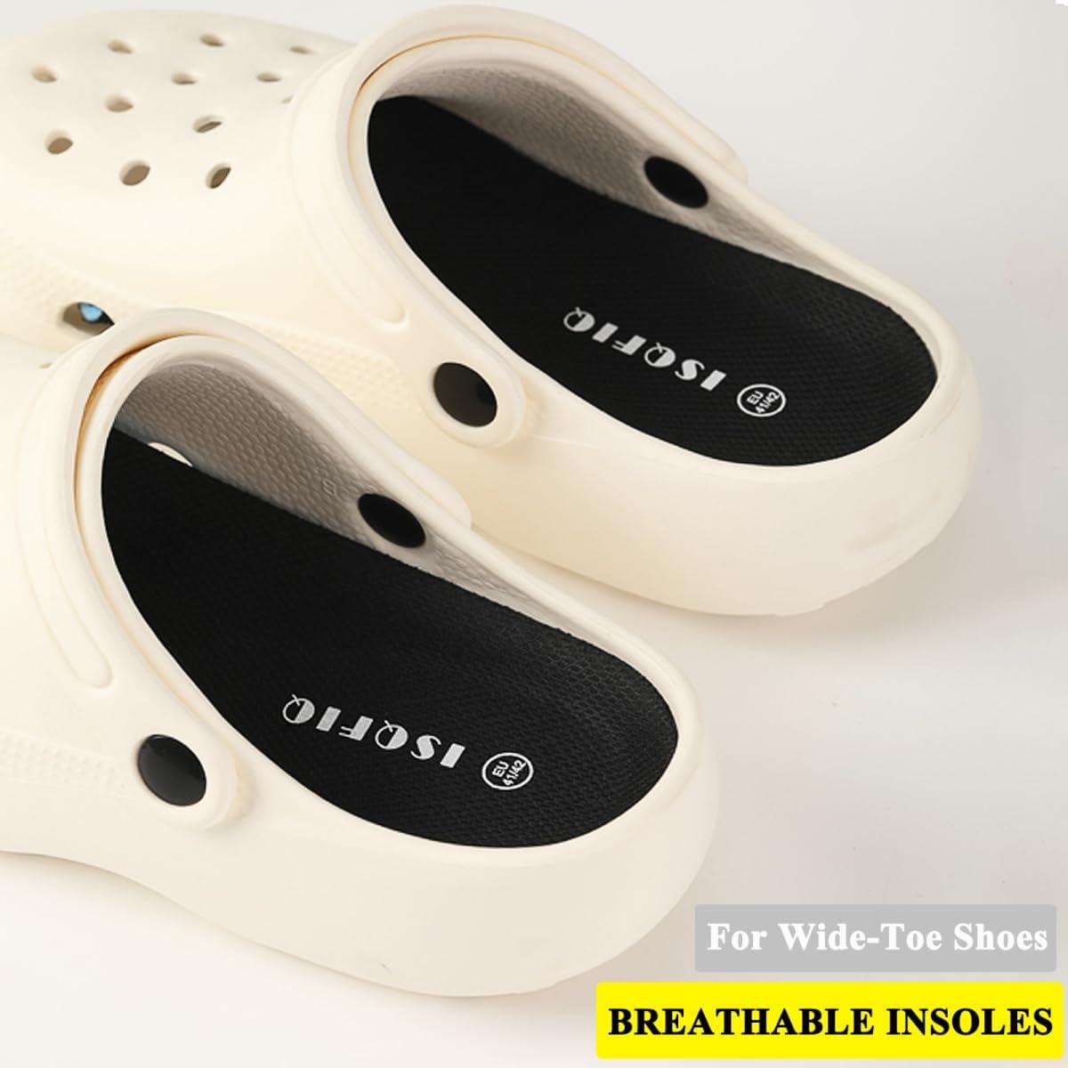 2 Pares de Plantillas para Zapatos ISQFIQ Negros W6/M4