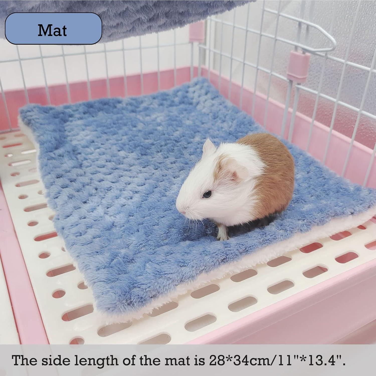 Conjunto de Hamacas de Peluche SEIS para Hámster y Mascotas