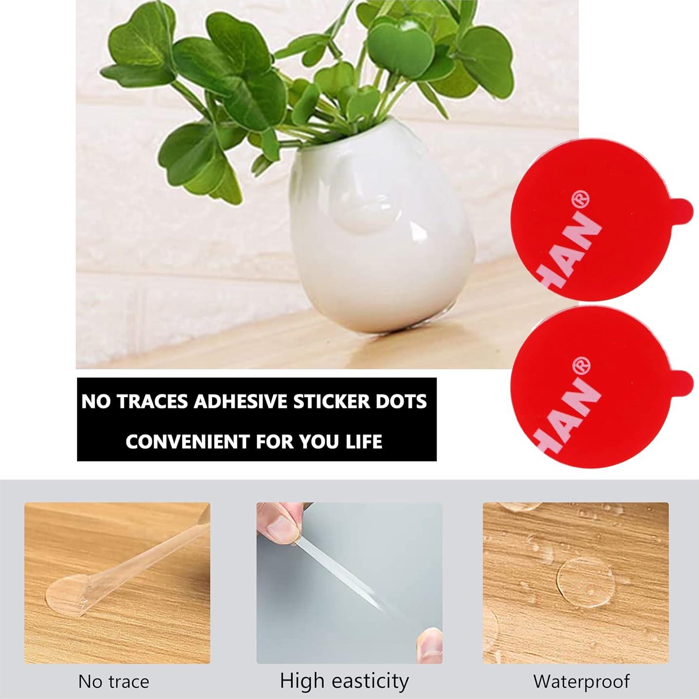 Almohadillas de Gel Doble Cara iQIHAN 30PCS 30mm Transparente