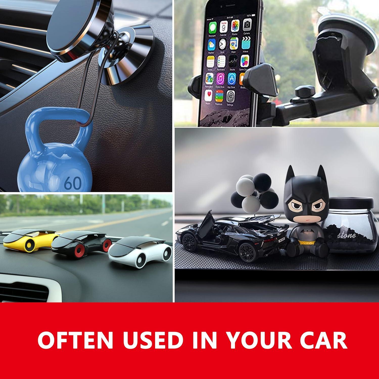 Almohadillas de Gel Doble Cara iQIHAN 30PCS 30mm Transparente