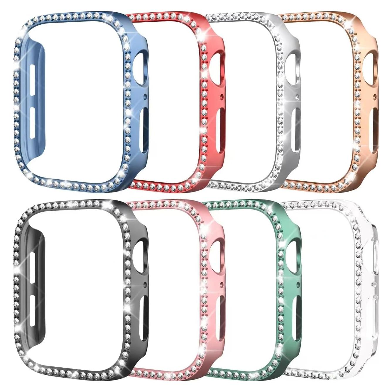 Paquete de 8 fundas para Apple Watch 40mm Tiorecime - Brillantes