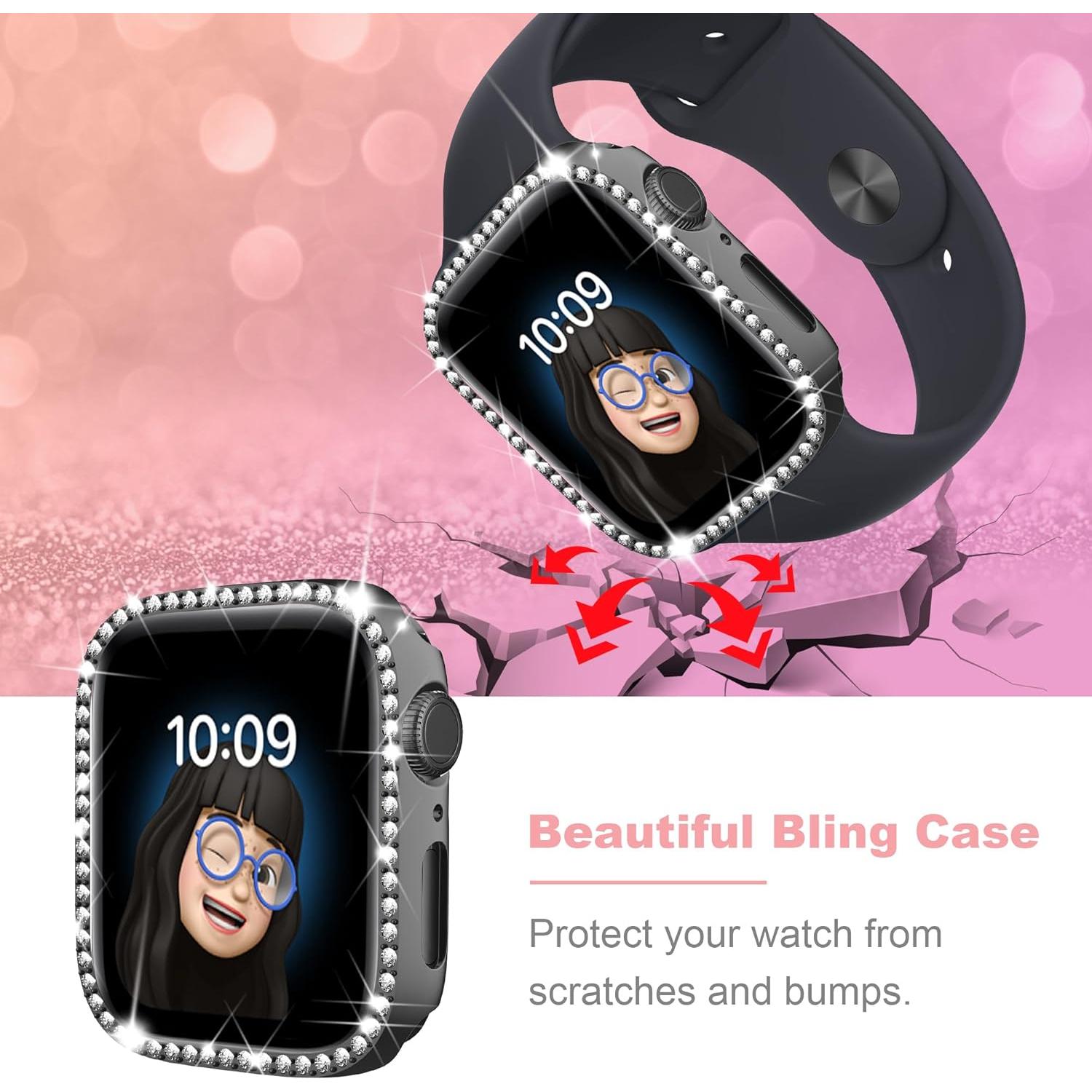 Paquete de 8 fundas para Apple Watch 40mm Tiorecime - Brillantes