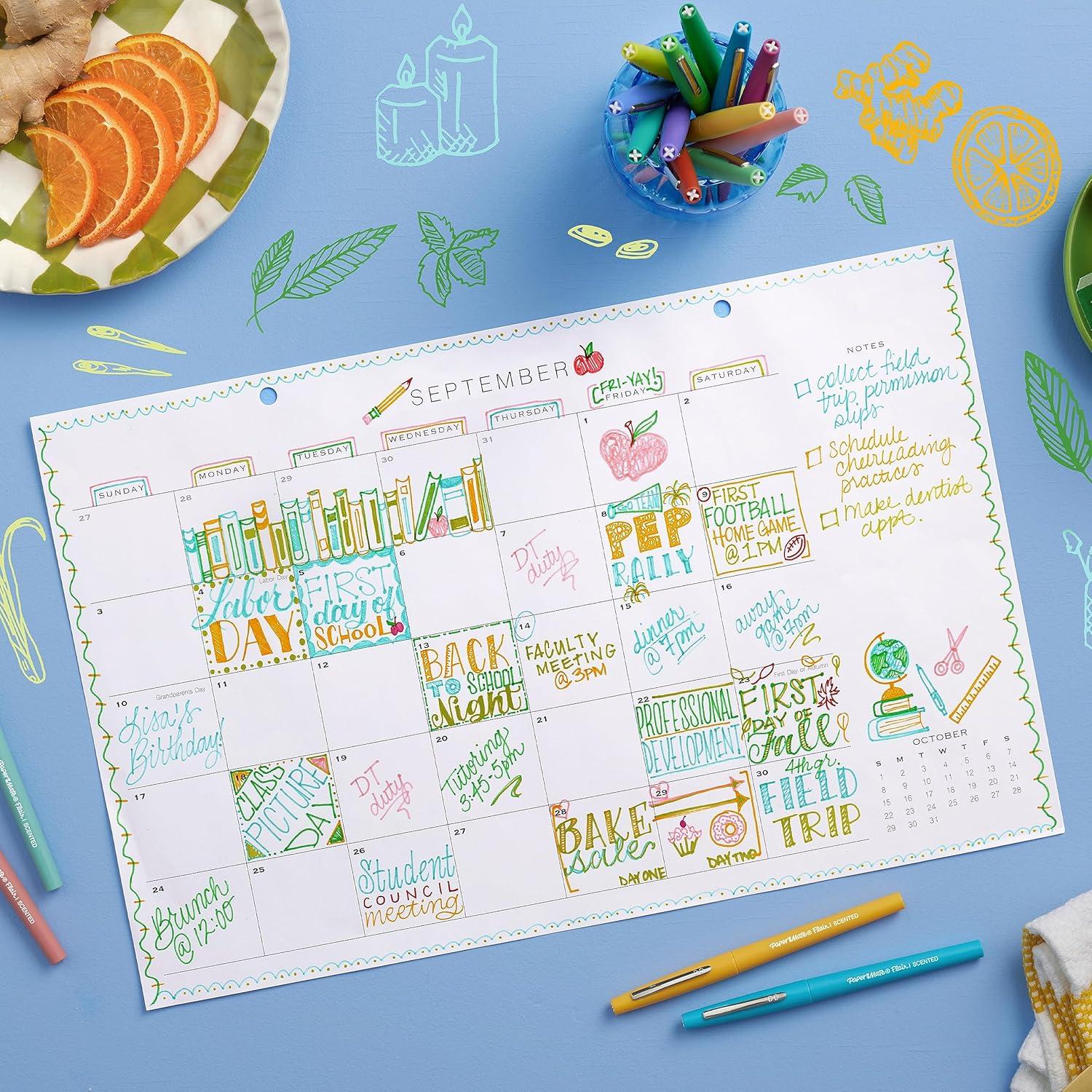 Bolígrafos Aromatizados Paper Mate Flair Escape Natural 16 Colores