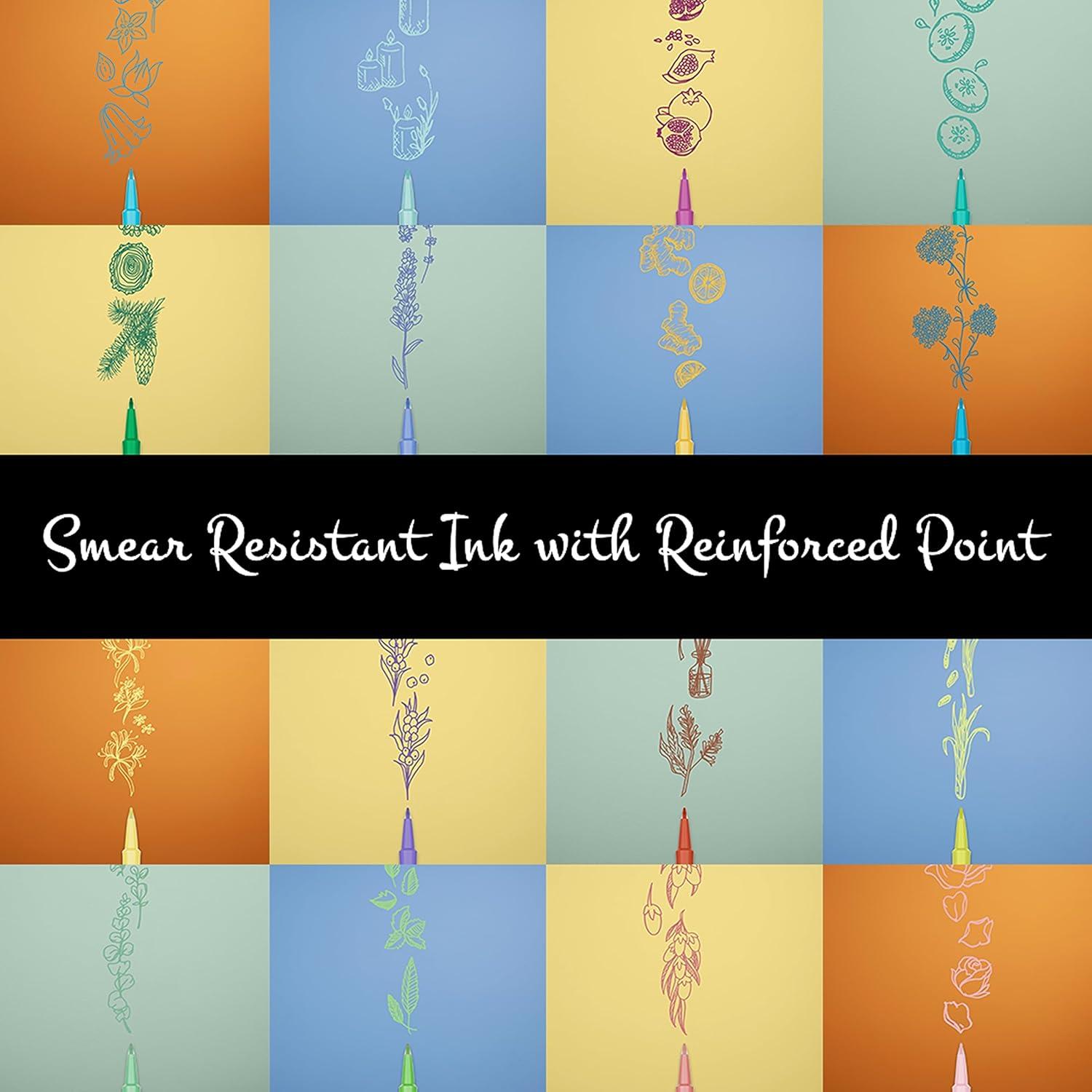 Bolígrafos Aromatizados Paper Mate Flair Escape Natural 16 Colores