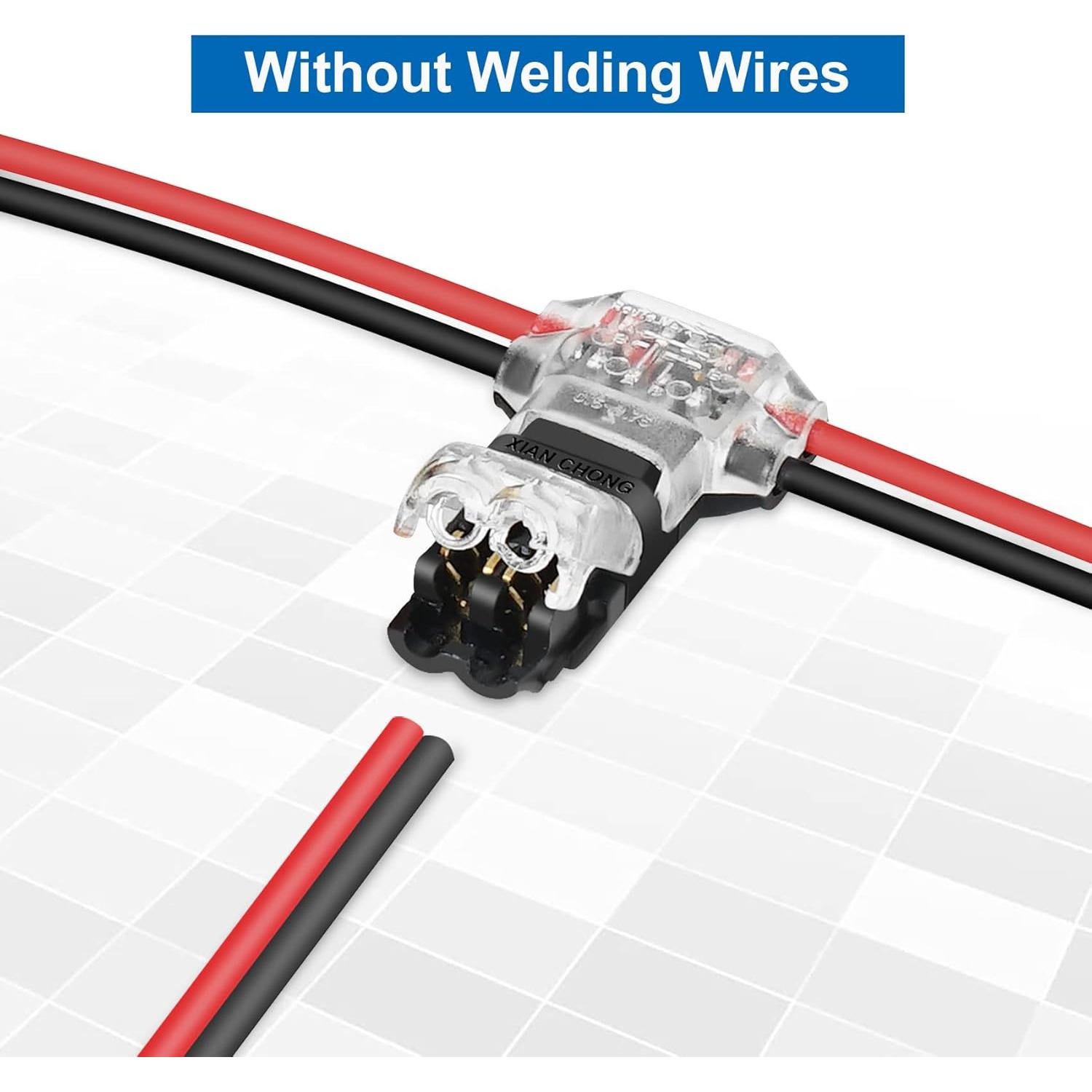 Cable de Extensión 20m 22 AWG Rifachua + 12 Conectores T Tap