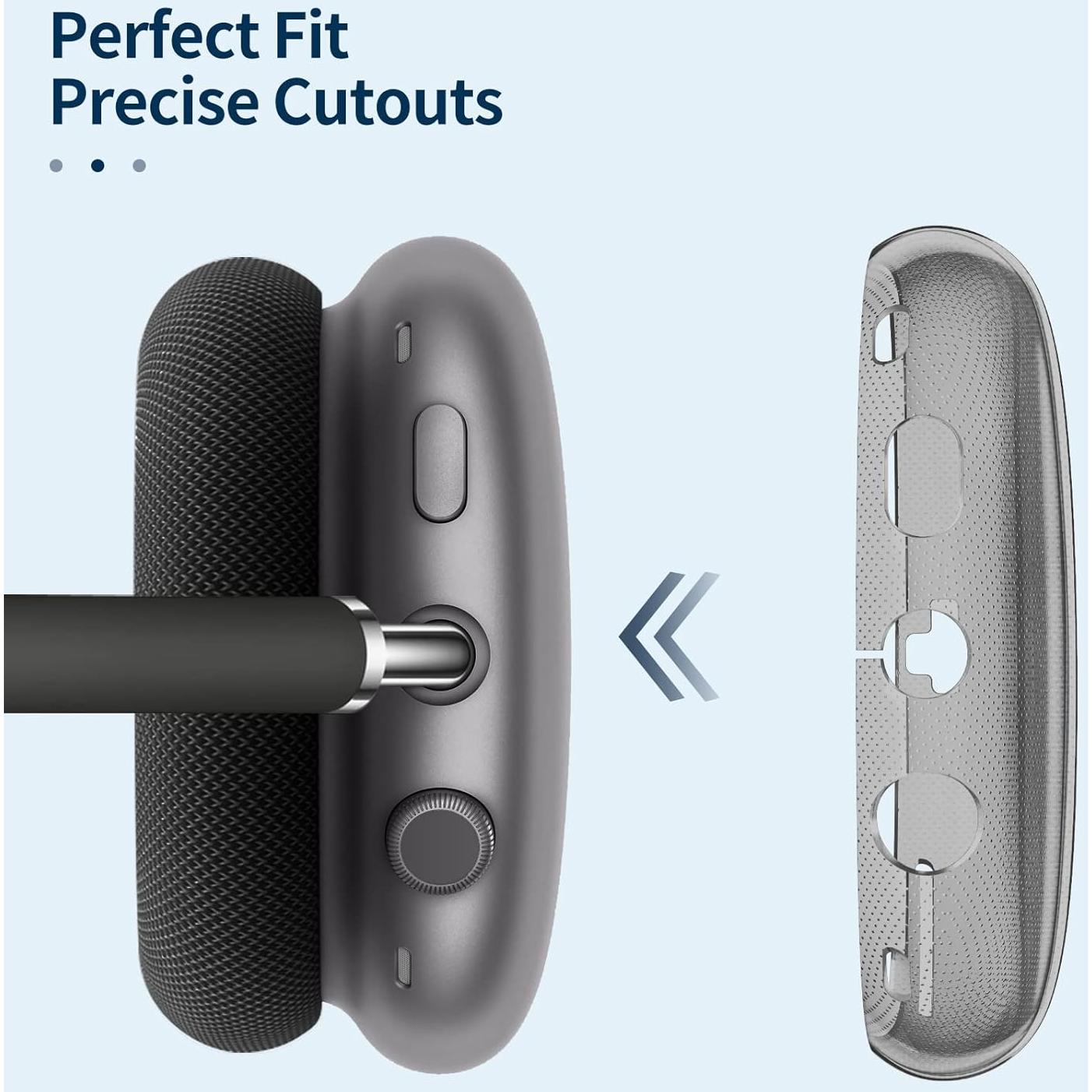 Funda Protectora FINTIE para AirPods Max TPU Transparente