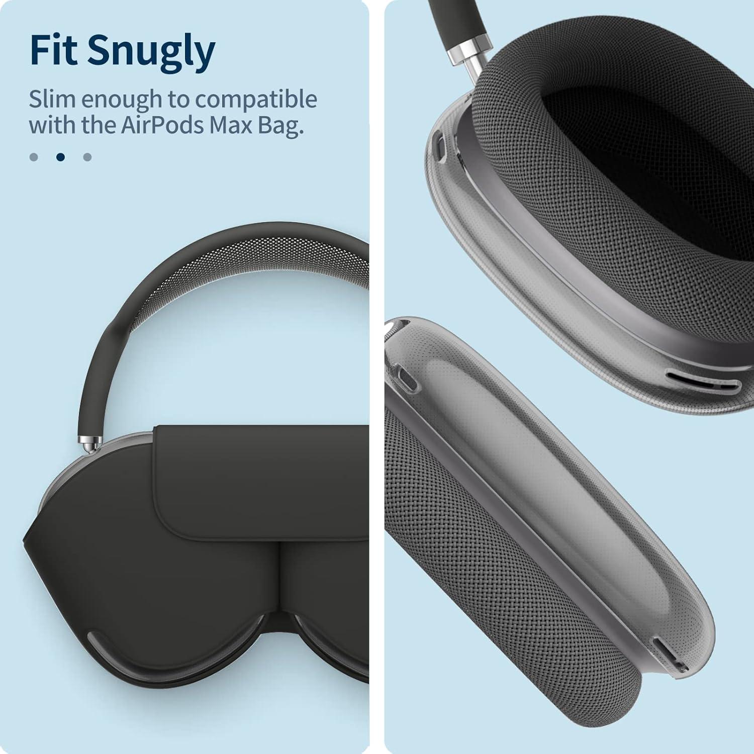 Funda Protectora FINTIE para AirPods Max TPU Transparente