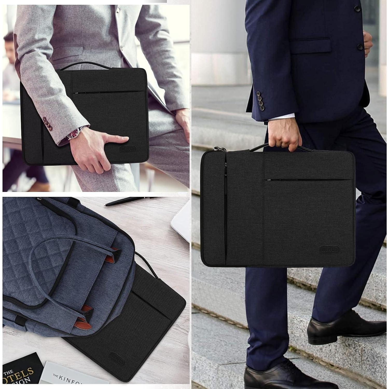 Funda para Laptop Lubardy 13.3-14 Pulgadas Negra Impermeable