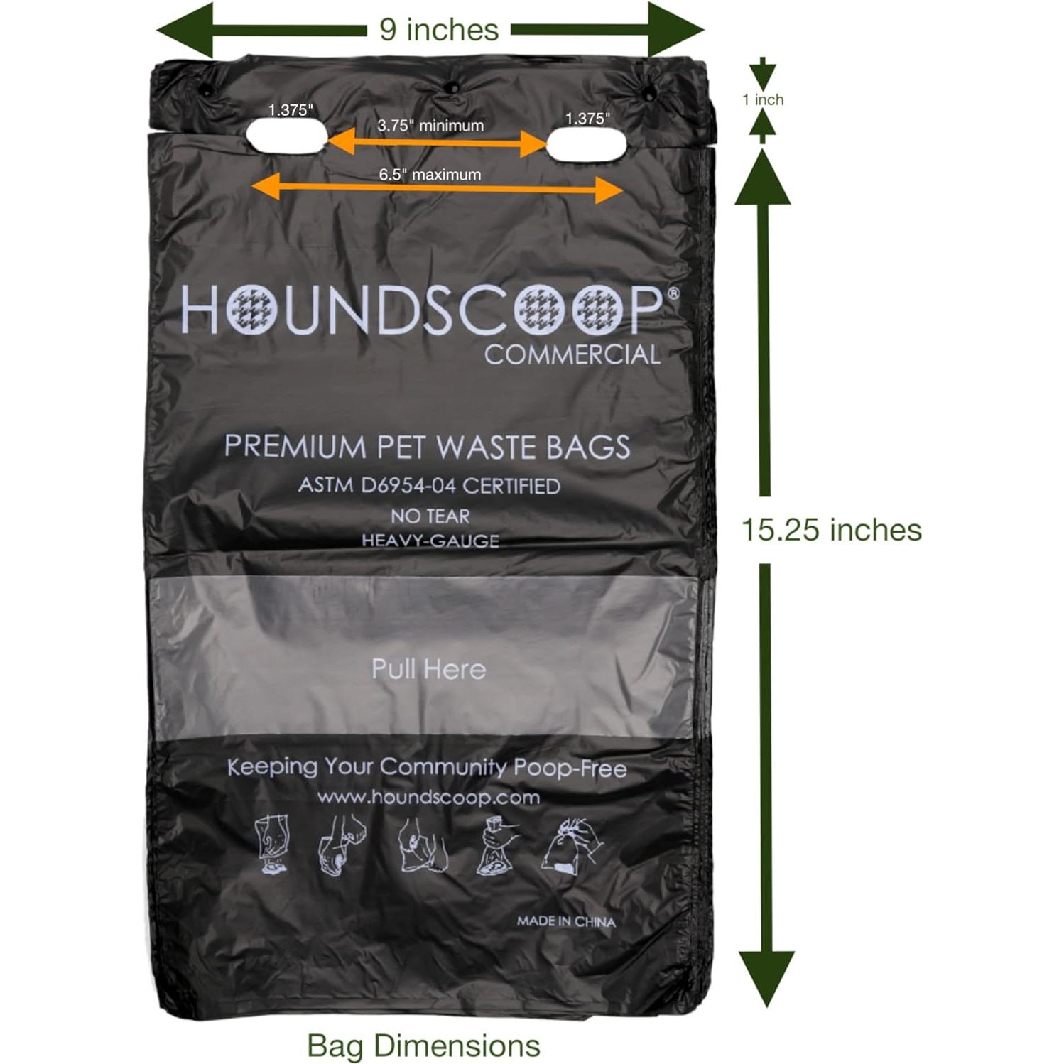 Bolsas de Desechos de Mascotas HOUNDSCOOP 800 Cuento XL