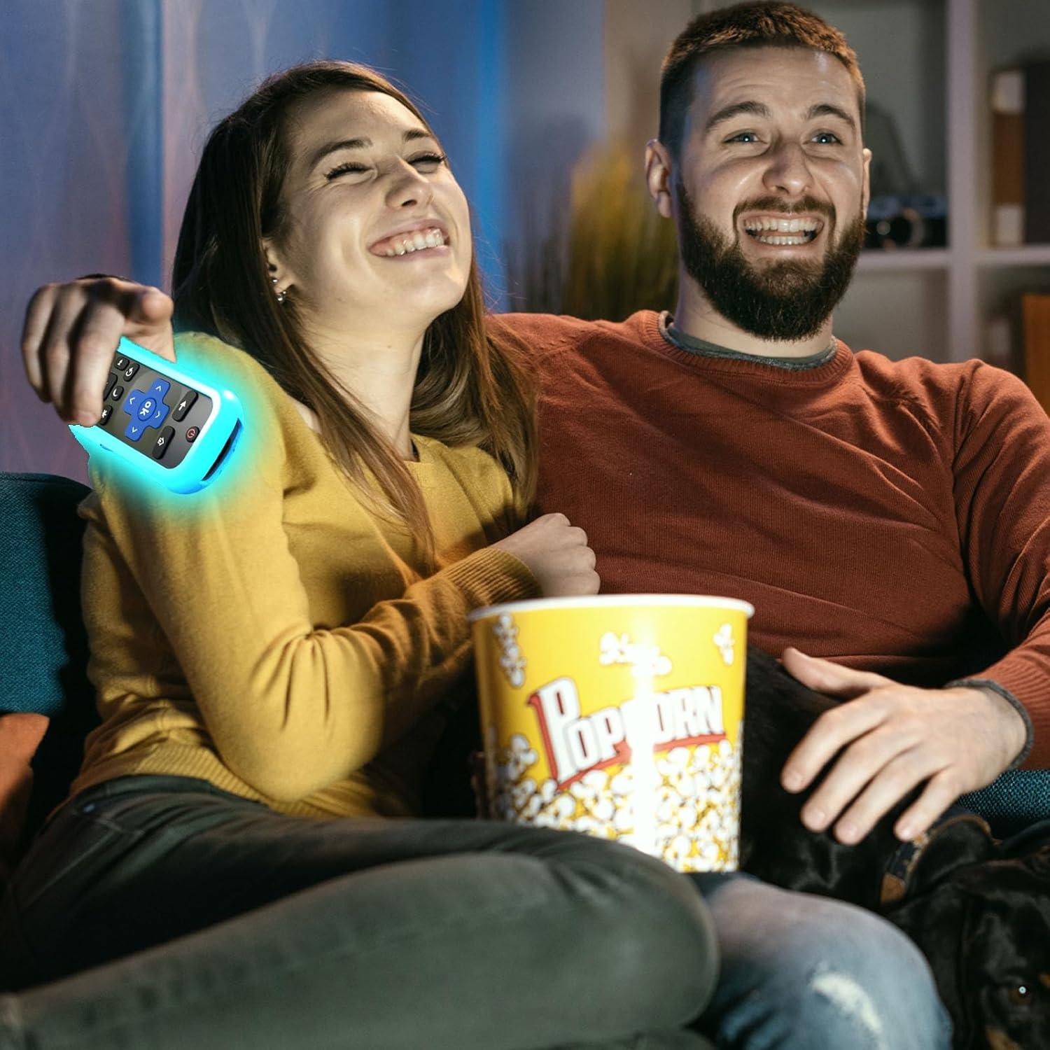 Paquete de 3 fundas de silicona para control remoto Roku