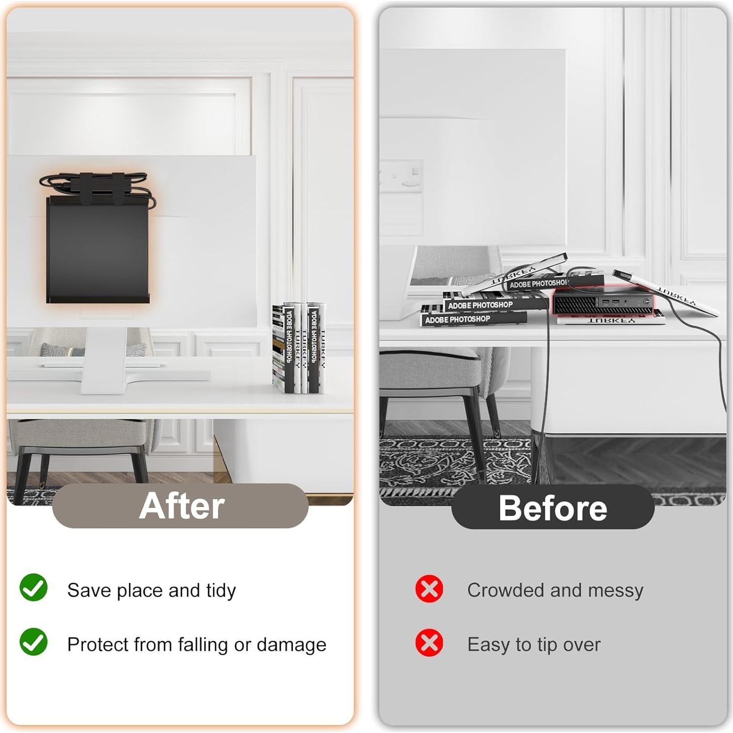 Soporte Mini PC Dell OptiPlex MFF Montaje VESA y Pared