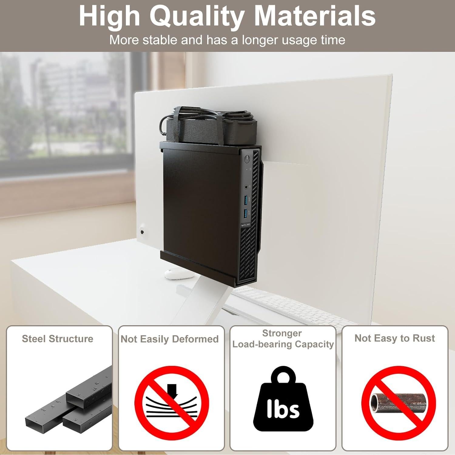 Soporte Mini PC Dell OptiPlex MFF Montaje VESA y Pared