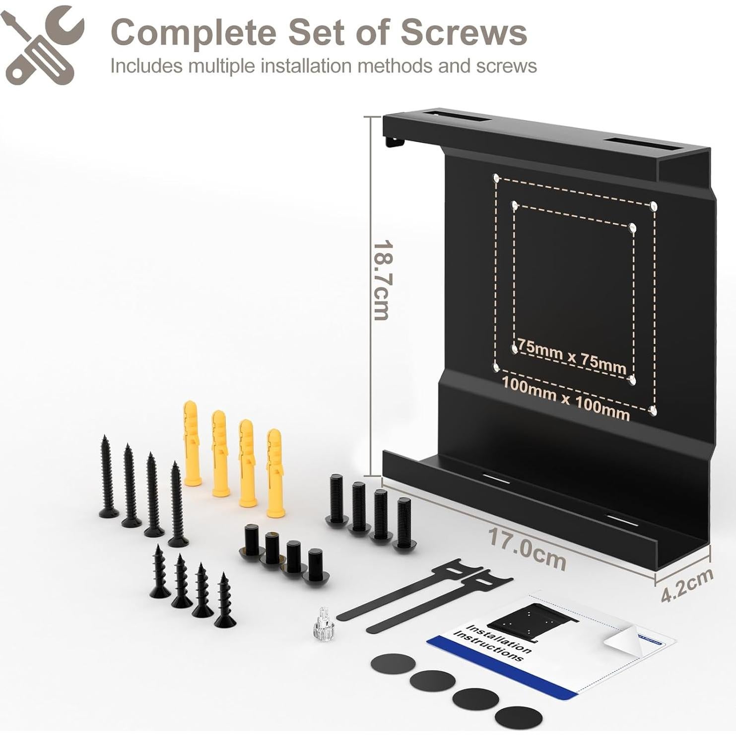 Soporte Mini PC Dell OptiPlex MFF Montaje VESA y Pared