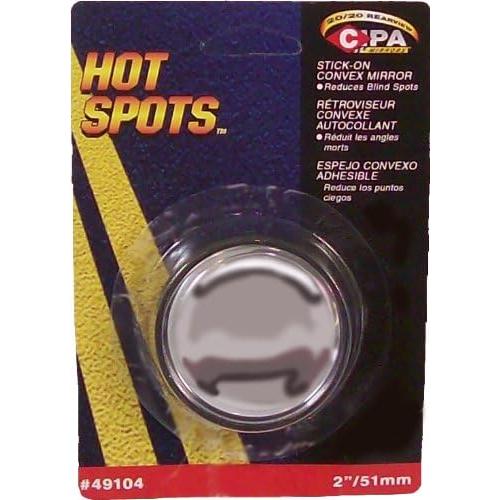 CIPA 49104 Round 2" Adjustable Stick-On Convex HotSpot Mirror