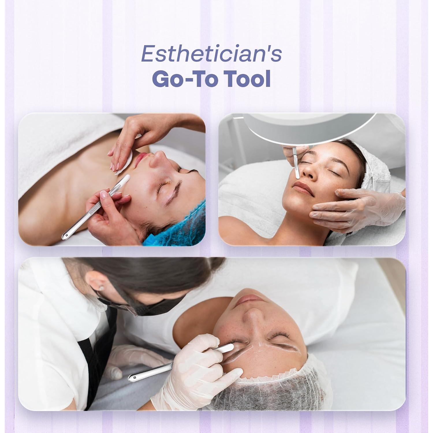 Kit de Dermaplaning MyMed con 10 Cuchillas 10R y Mango