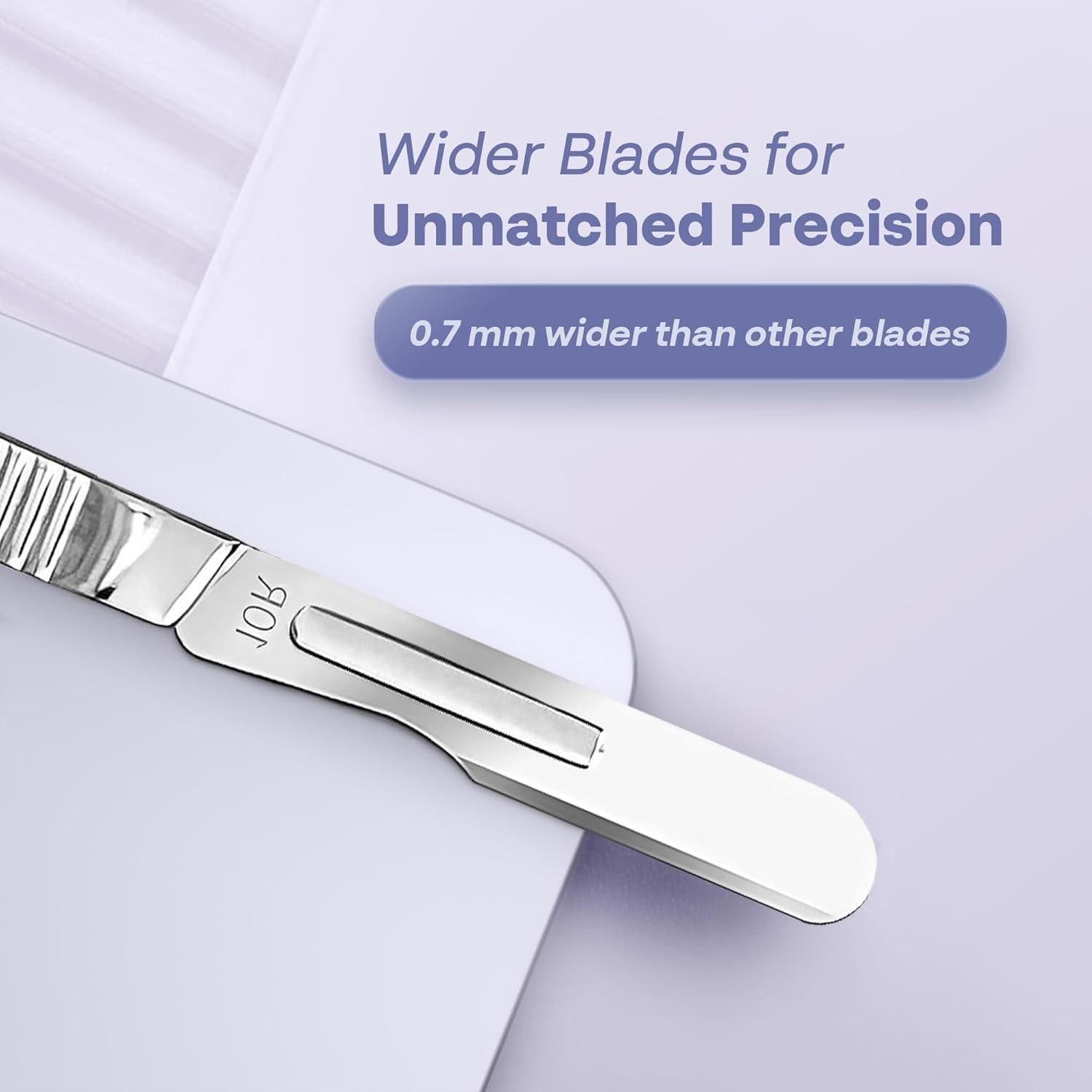 Kit de Dermaplaning MyMed con 10 Cuchillas 10R y Mango