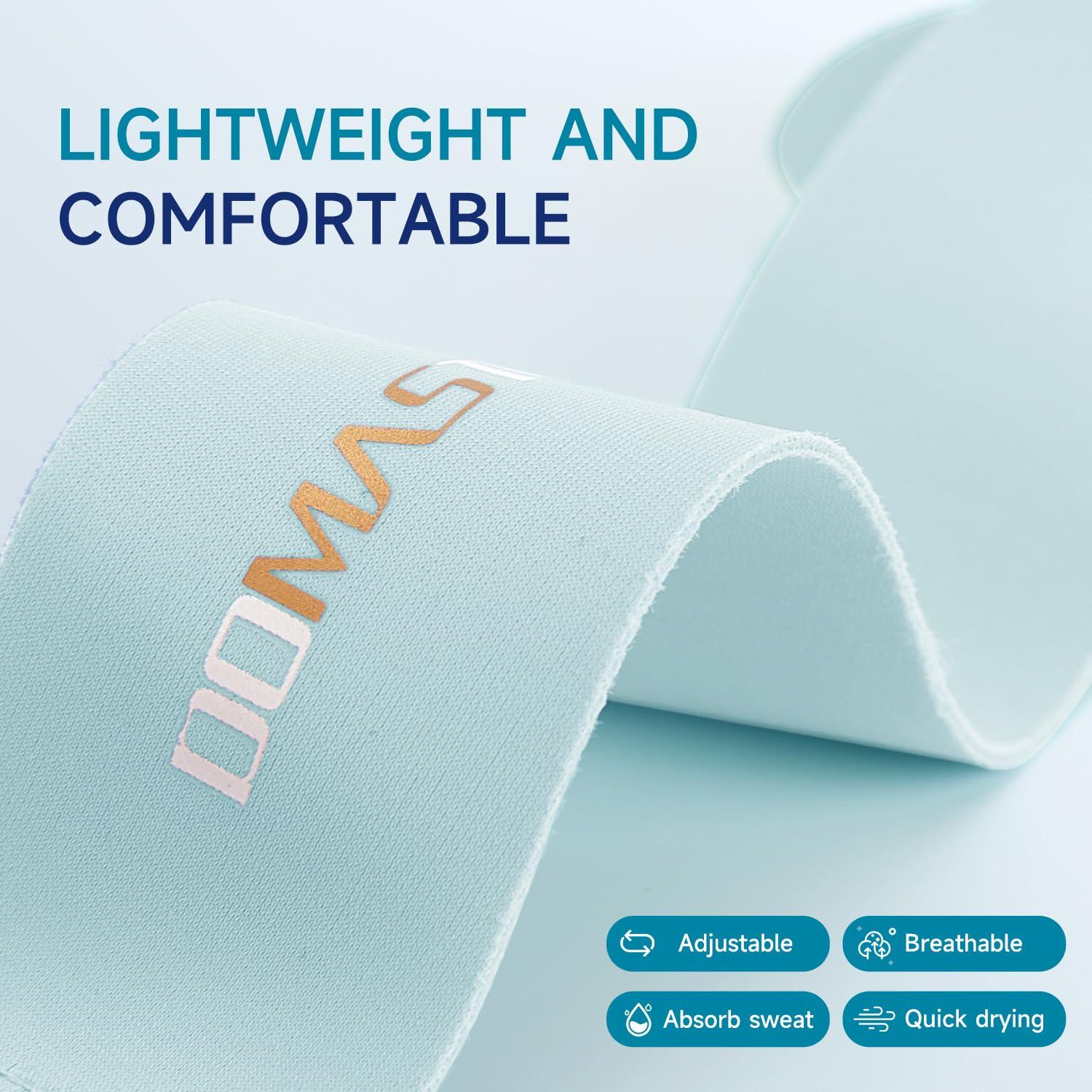 Soporte para Muñeca Domaste Azul Izquierda - Transpirable y Ergonómico