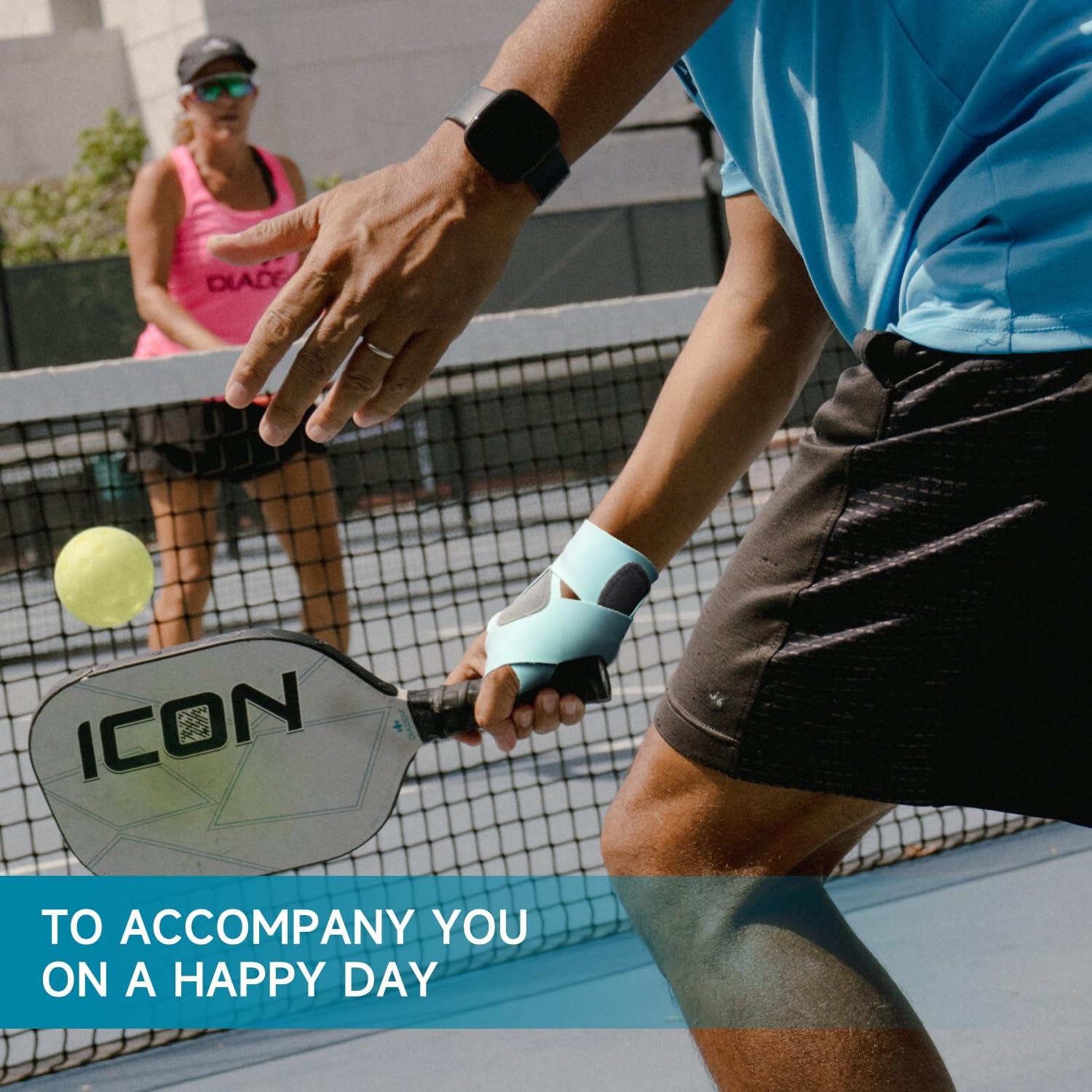 Soporte para Muñeca Domaste Azul Izquierda - Transpirable y Ergonómico