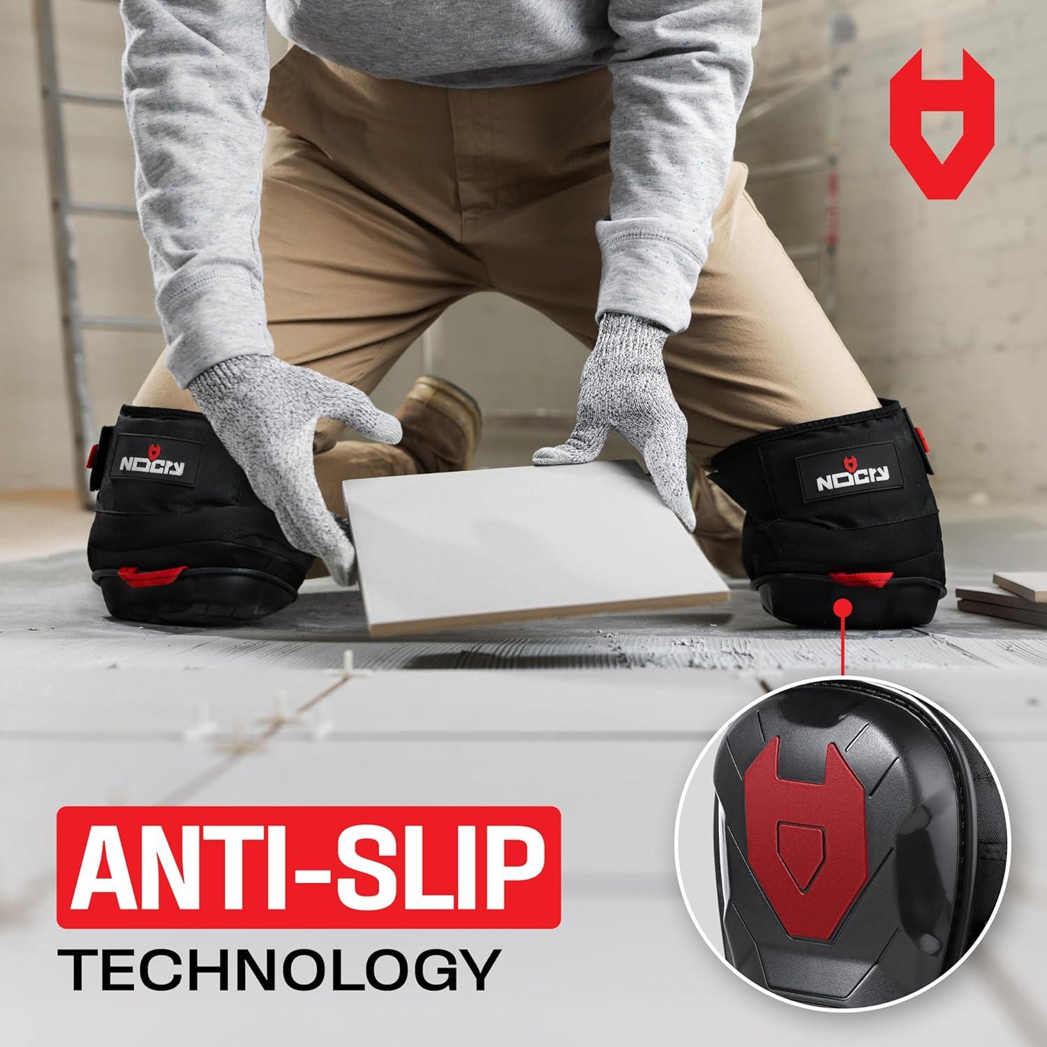 Rodilleras Profesionales NoCry GelGuard Pro con Soporte Tobillo