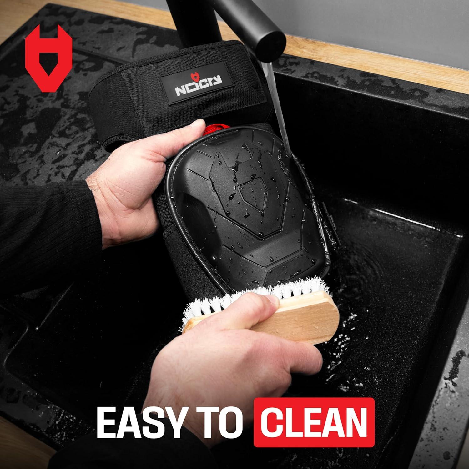 Rodilleras Profesionales NoCry GelGuard Pro con Soporte Tobillo