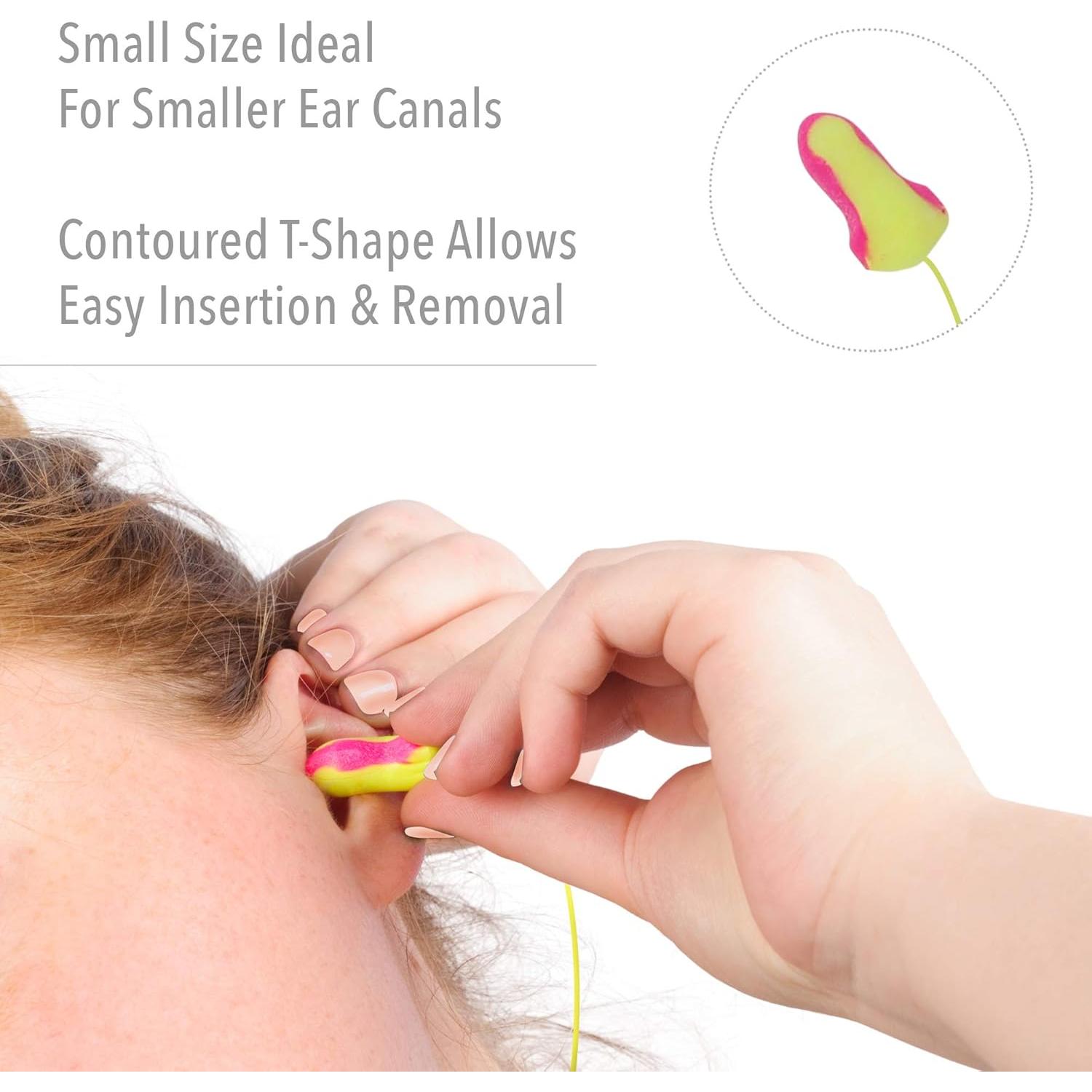 Tapones de Espuma Desechables Howard Leight LL-30 Alta Visibilidad 100 Pares