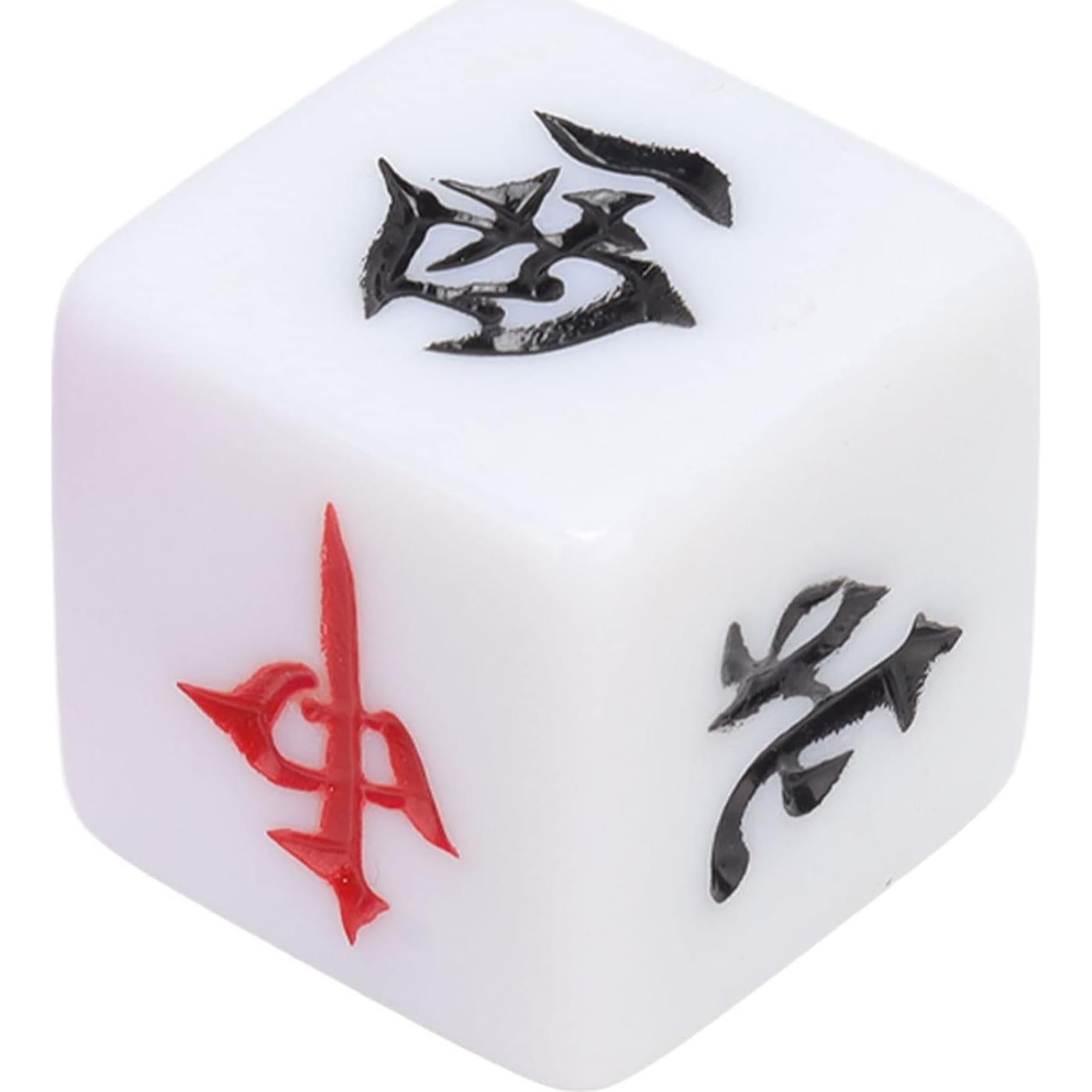 Dados de Mahjong RiToEasysports 5 Piezas Azul Transparente