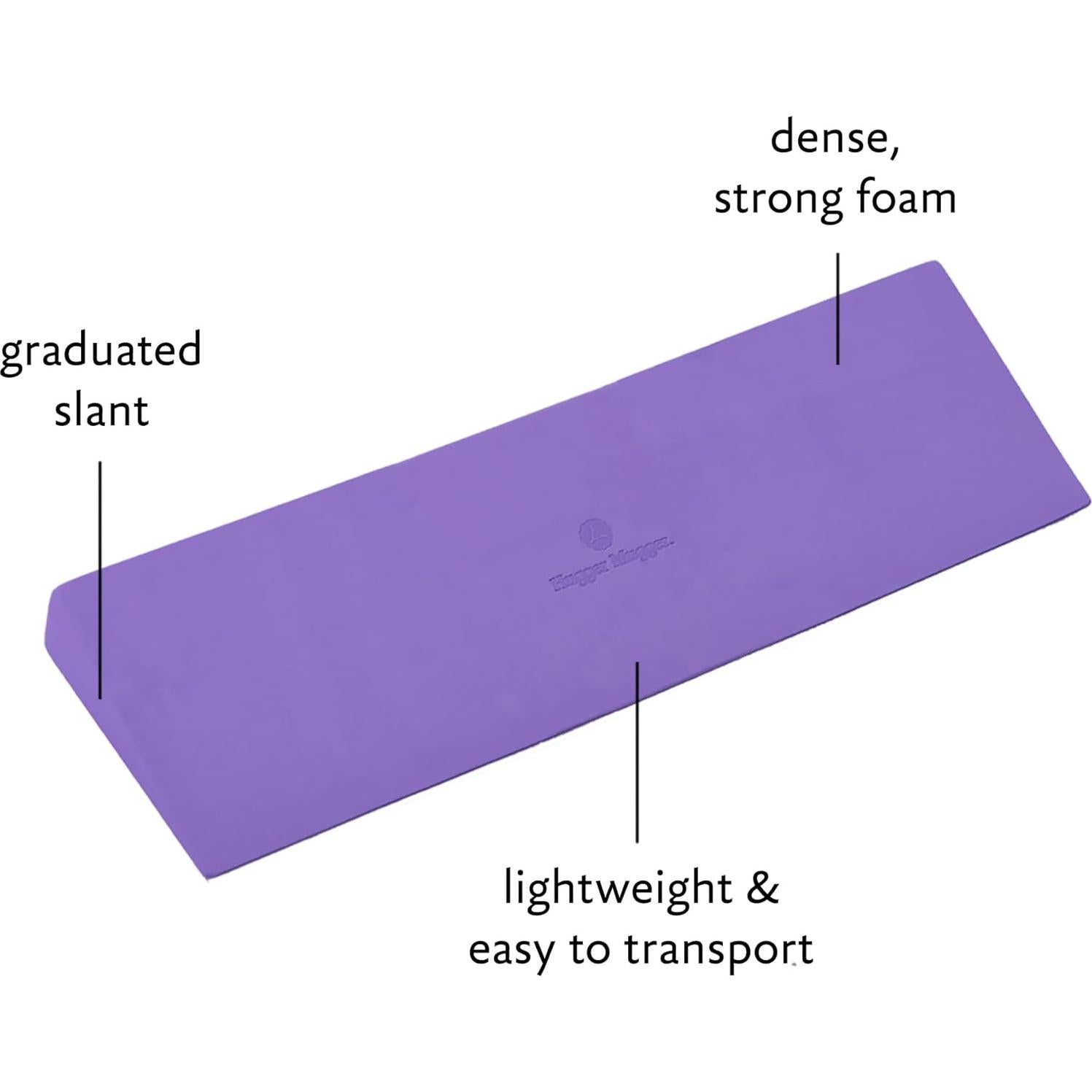 Cuña de Yoga Hugger Mugger Púrpura - Soporte para Muñecas