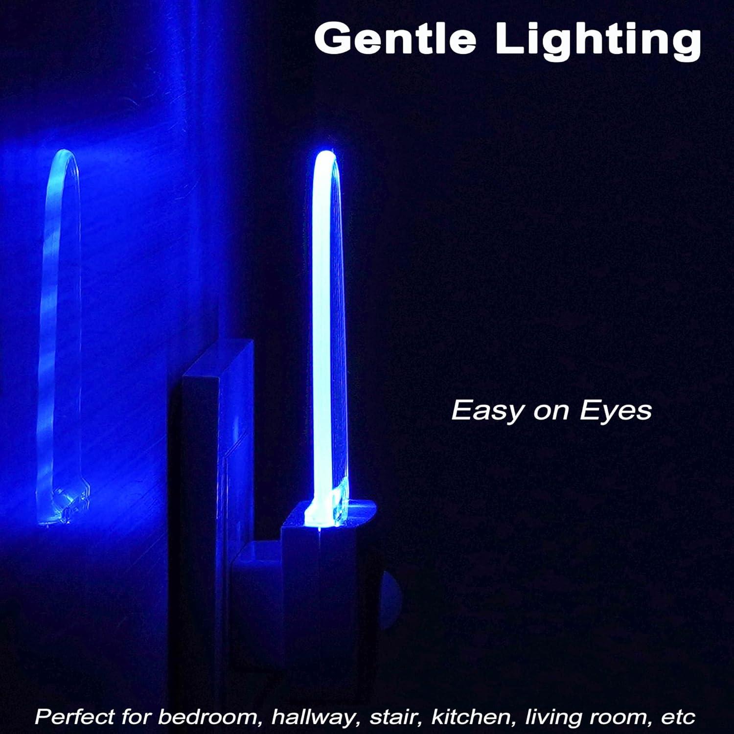 Luz Nocturna LED con Sensor de Movimiento GREENIC Azul 0.5W