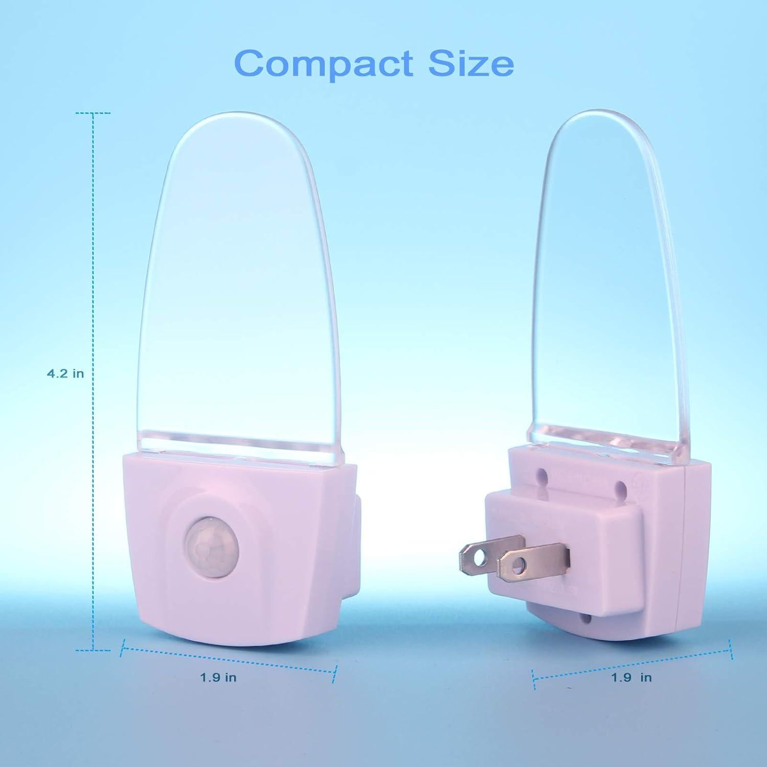 Luz Nocturna LED con Sensor de Movimiento GREENIC Azul 0.5W