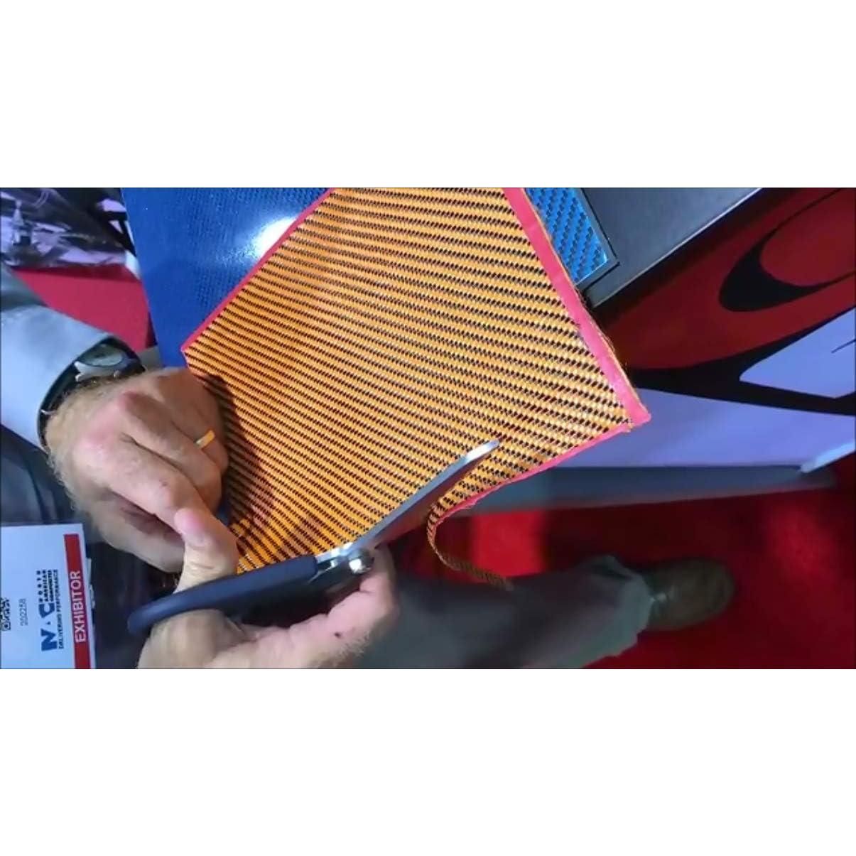 Tijeras de Acero al Carbono Ascend Tools 10" para Kevlar y Fibra