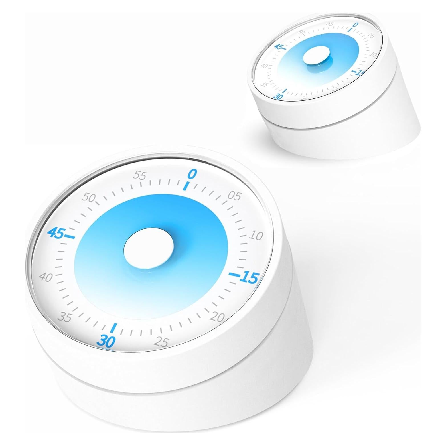 Temporizador Visual Rosenpatio 60 Minutos Sin Tic Tac Azul